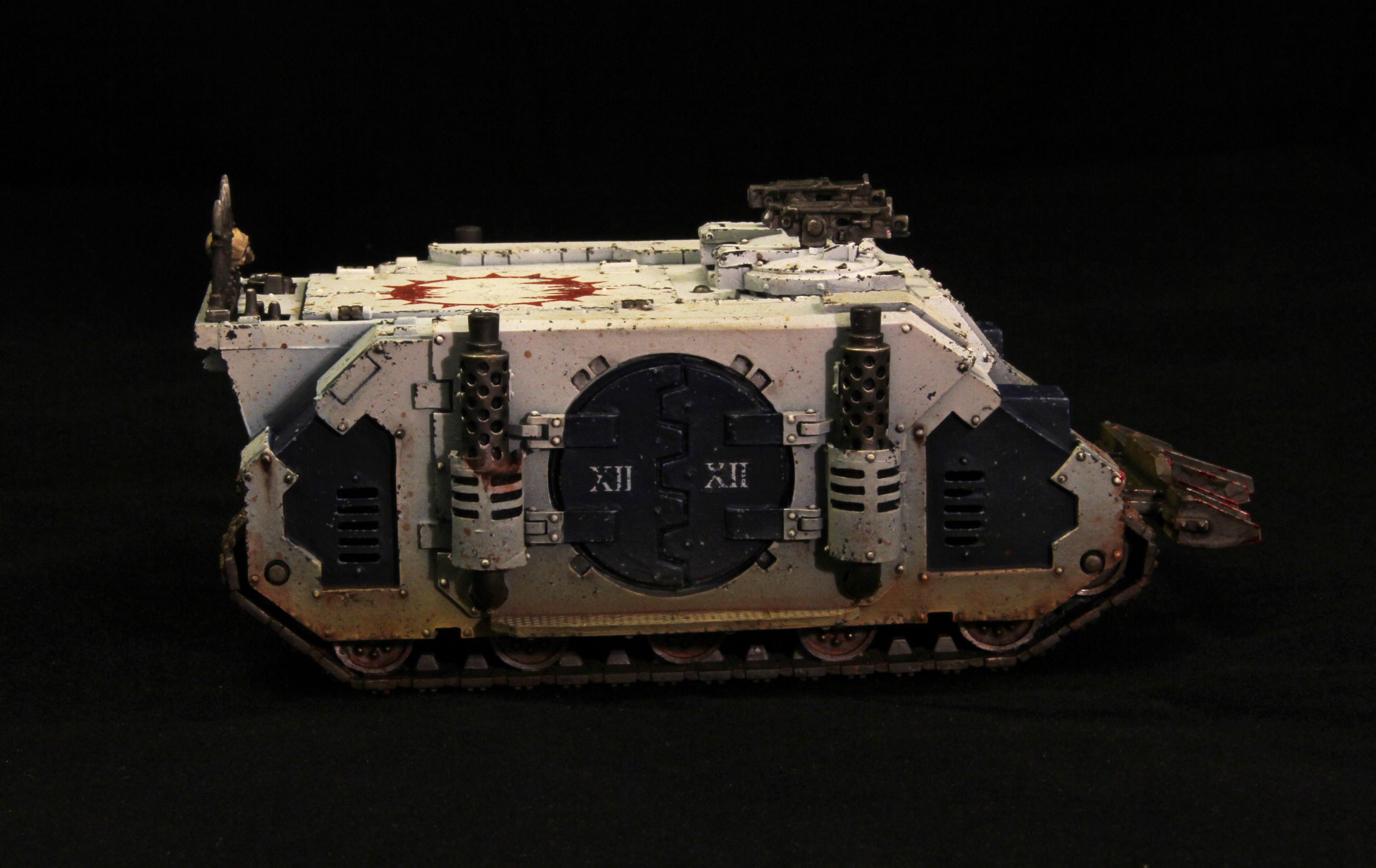 30k, Horus Heresy, Rhino, World Eaters