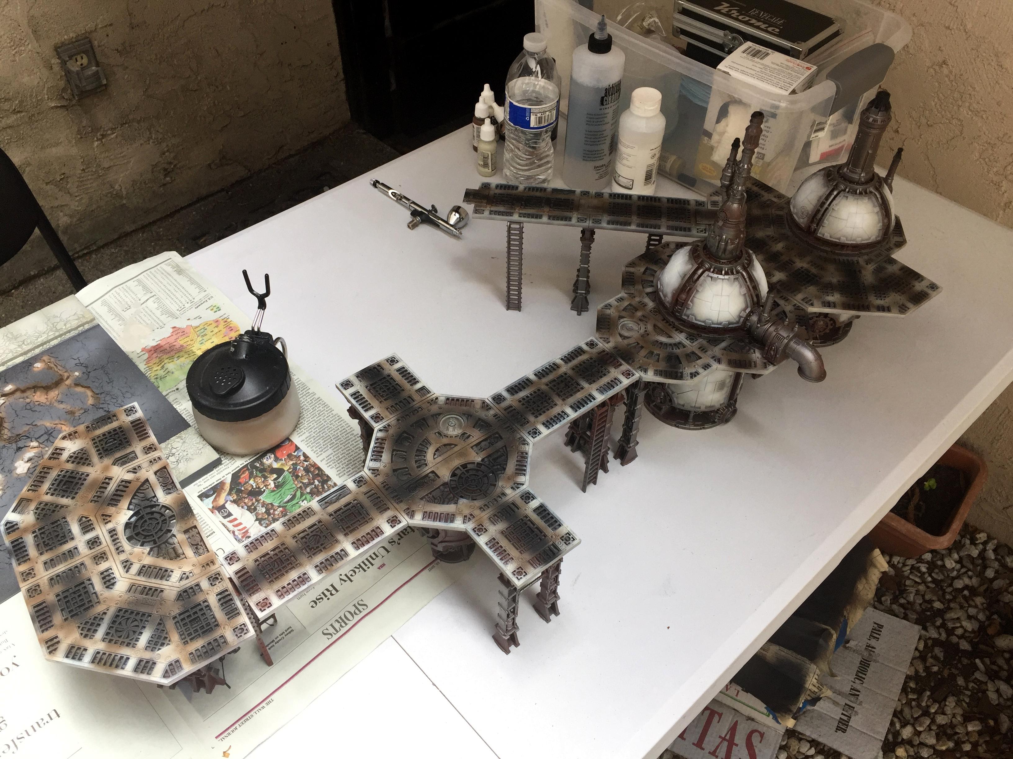 Airbrush, Gantires, Kill Team, Walkways