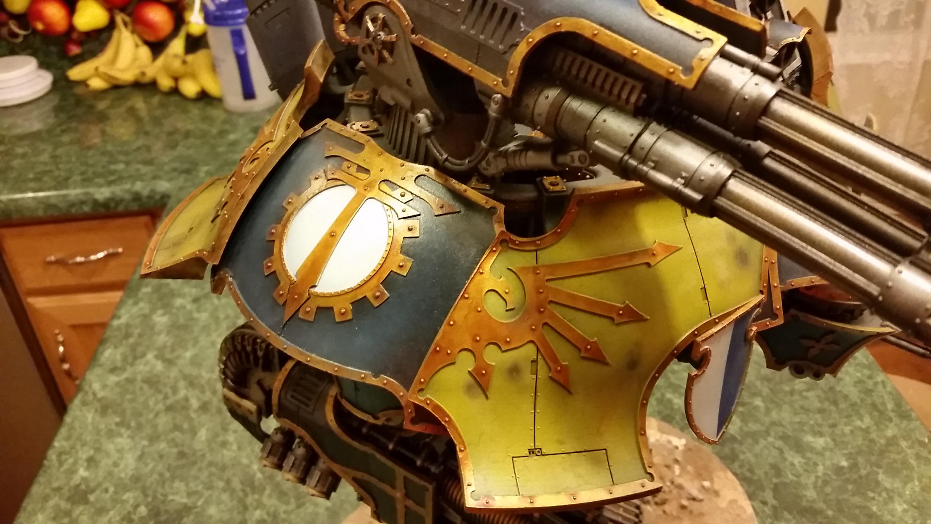 Mars Patter Titan shoulder detail