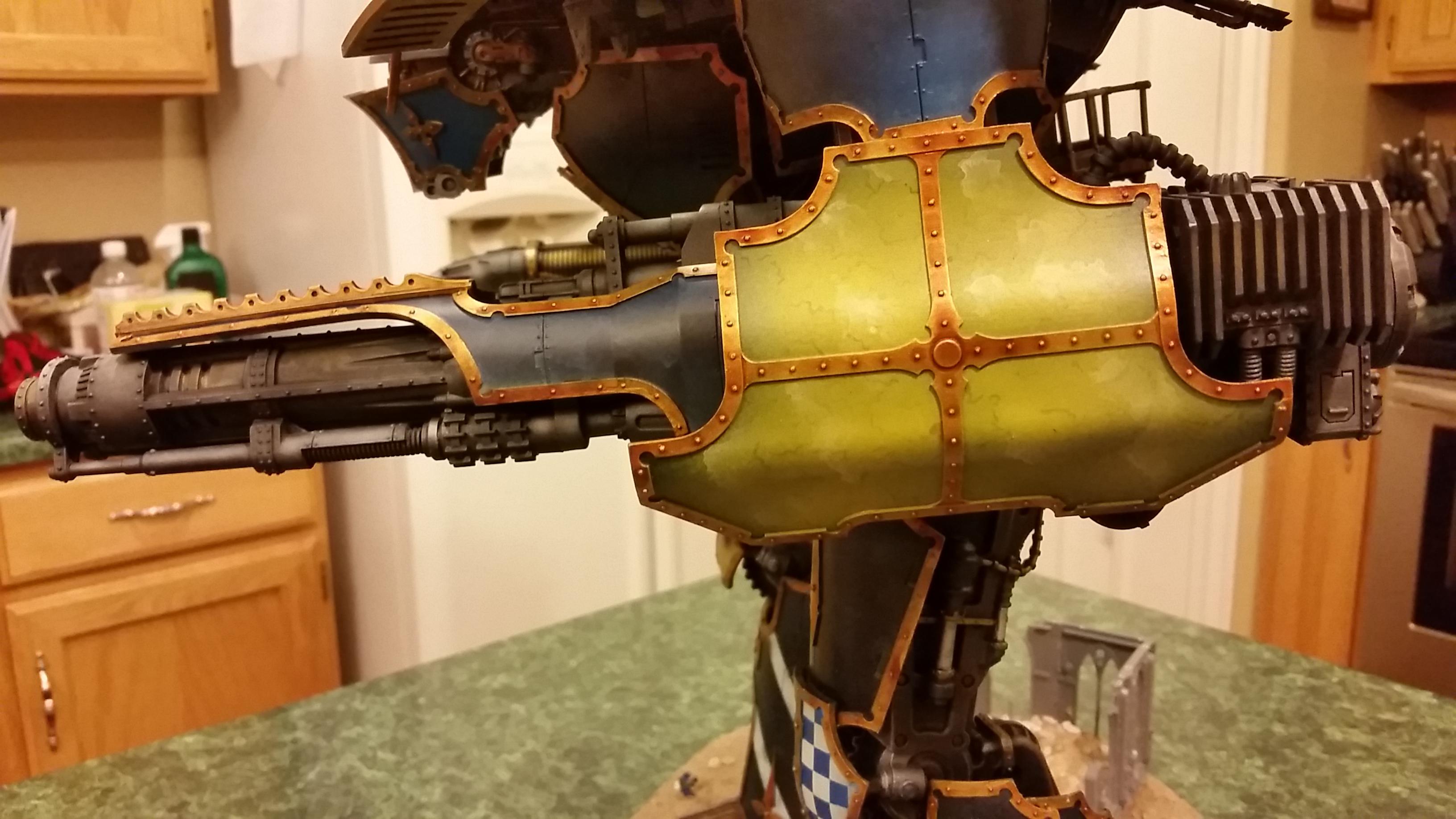 Mars Patter Titan weapon detail
