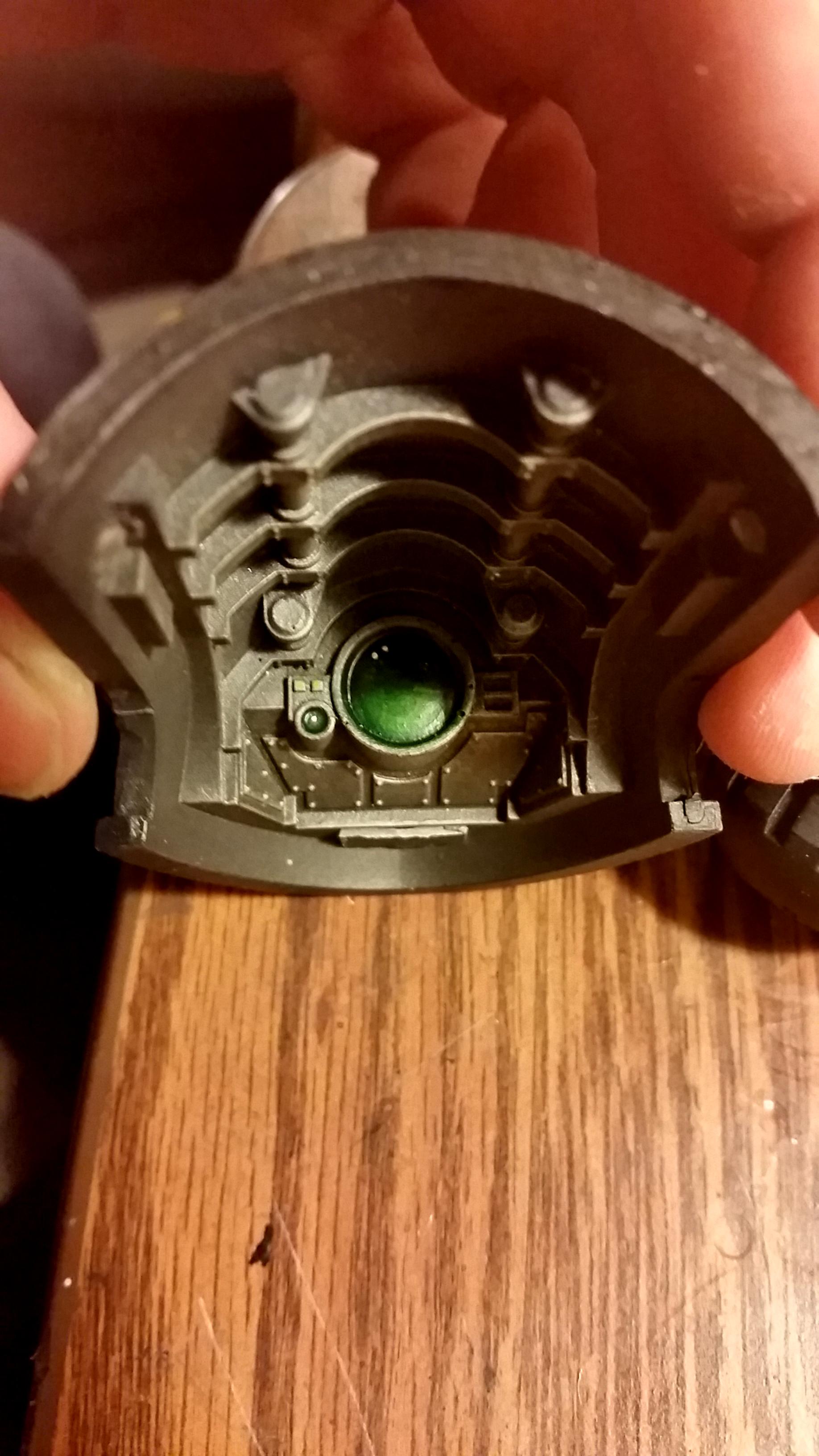 Mars Patter Titan head interior detail