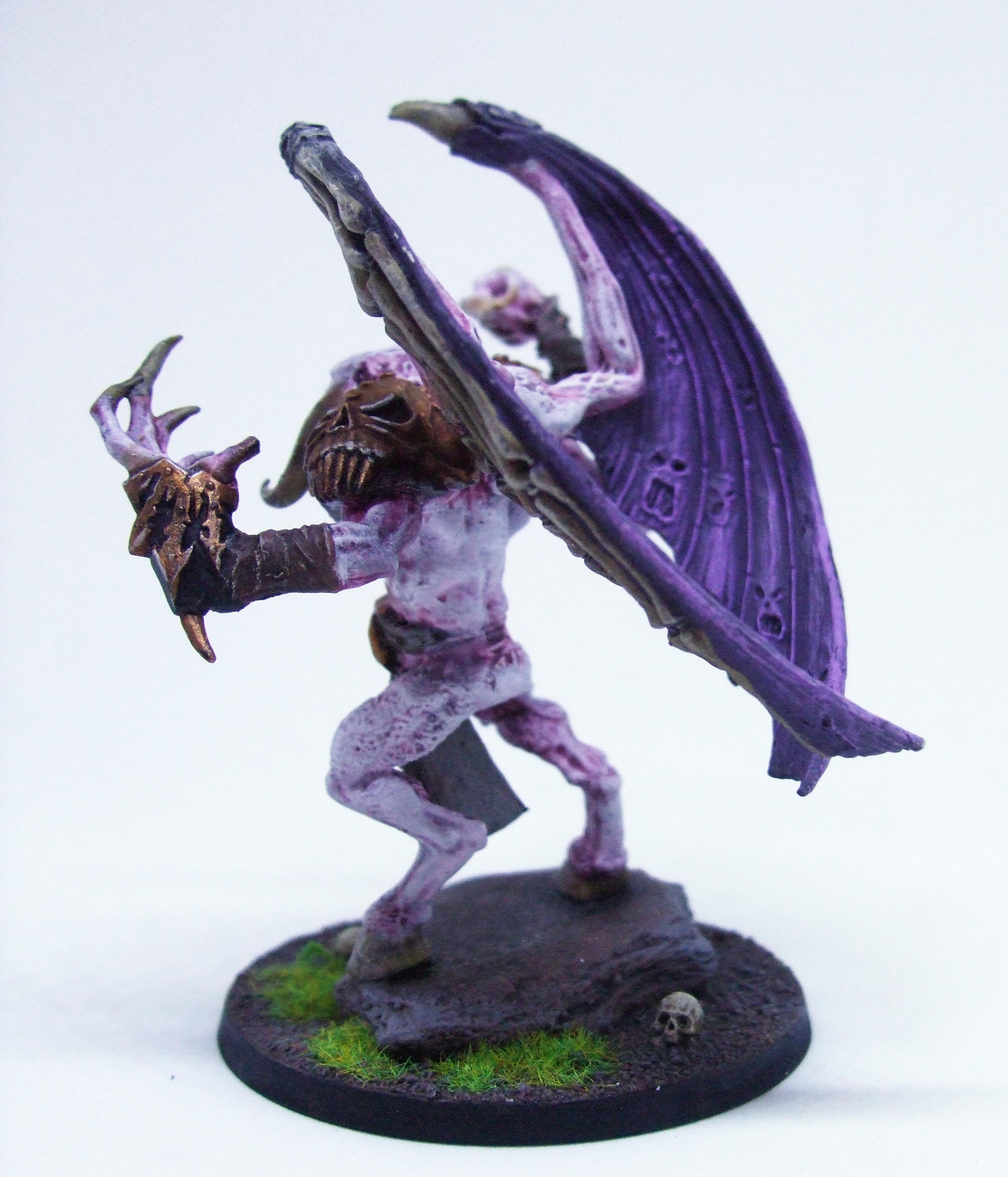Age Of Sigmar, Chaos Daemons, Daemon Prince, Metal, Out Of Production, Warhammer 40,000, Winged