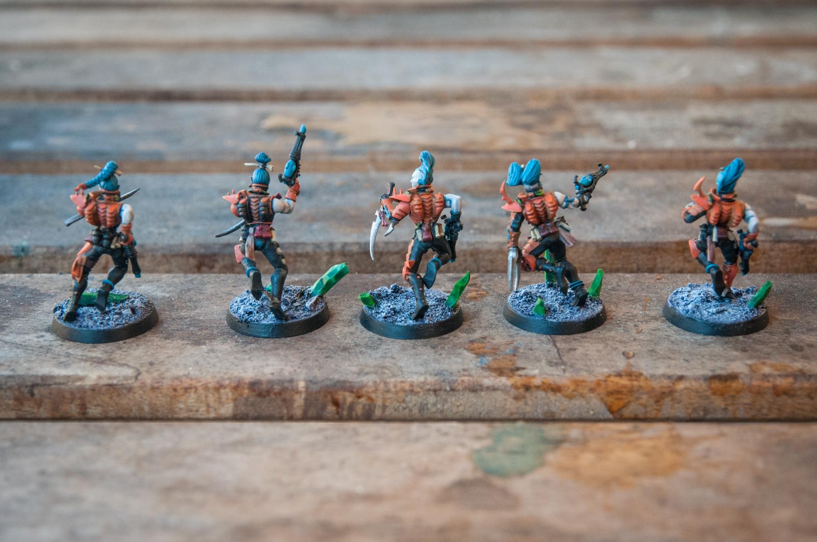 Dark Eldar, Wyches, First 5 - backs