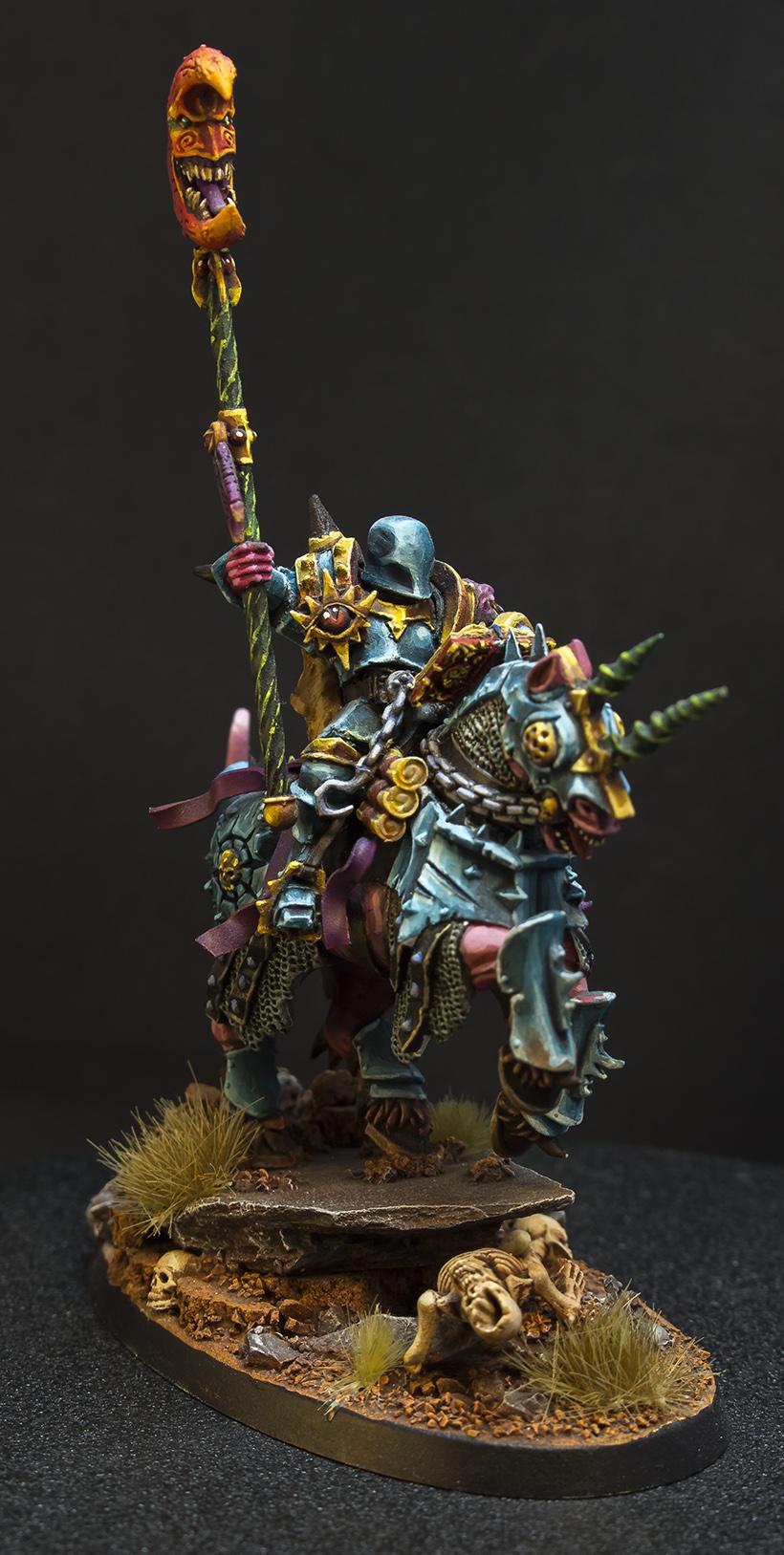 Age Of Sigmar, Chaos, Lord, Mounted, Sorcerer, Tzeentch, Warriors Of Chaos