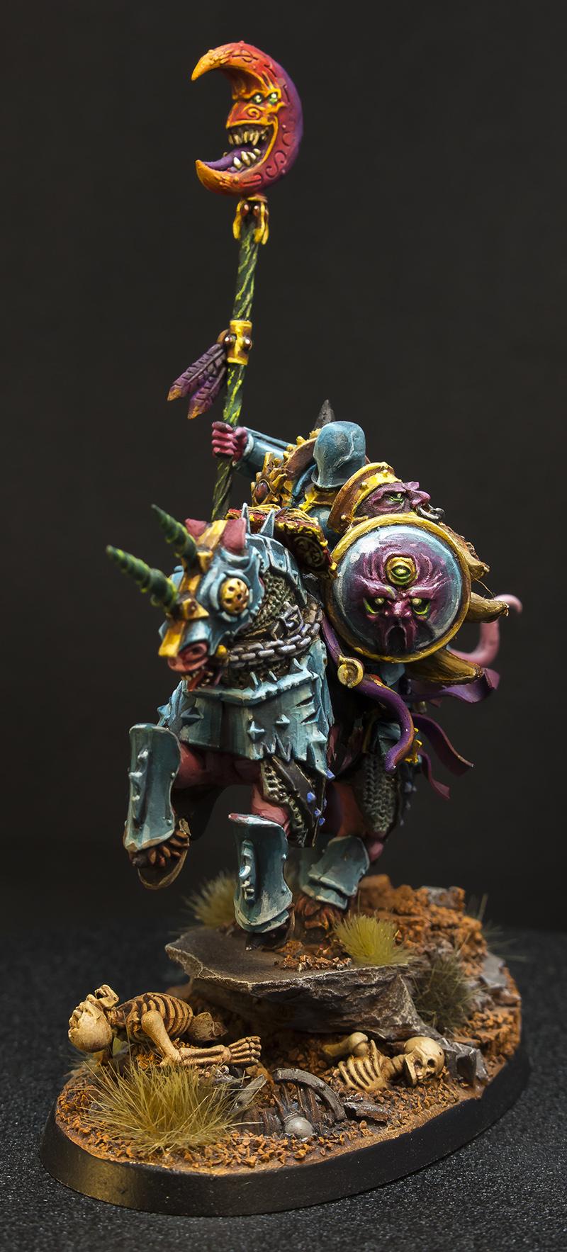 Age Of Sigmar, Chaos, Lord, Mounted, Sorcerer, Tzeentch, Warriors Of Chaos