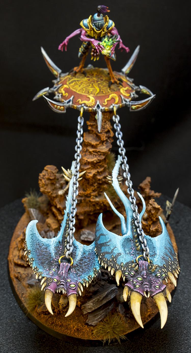 Age Of Sigmar, Burning Chariot, Conversion, Daemons, Herald, Herald Of Tzeentch, Screamer, Tzeentch