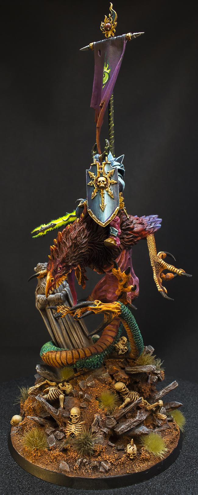 Age Of Sigmar, Chaos, Cockatrisse, Conversion, Daemonic Mount, Lord, Lord Of Tzeentch, Tzeentch, Warriors Of Chaos