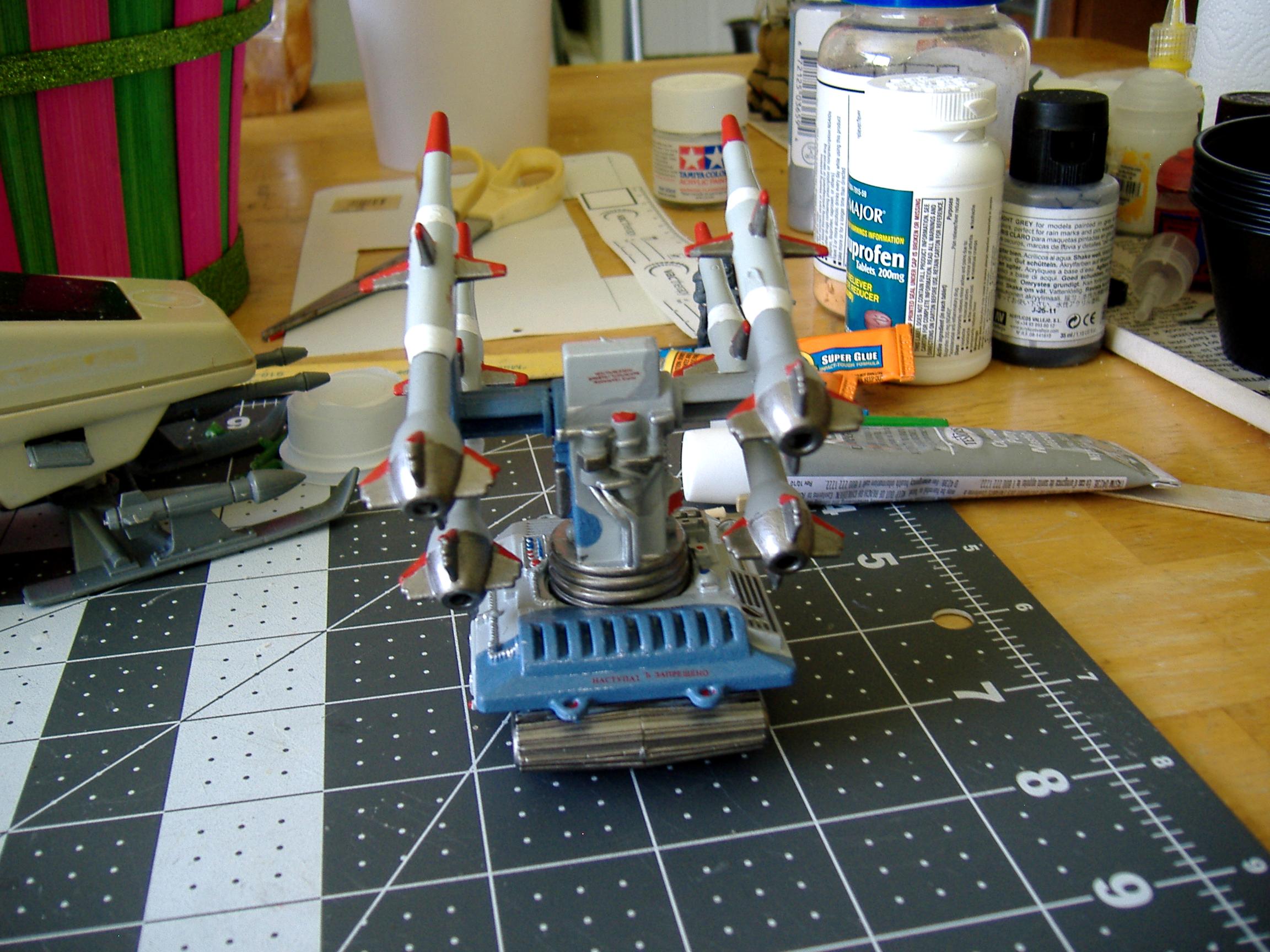 Artillery, Automata, Conversion, Drone, G.i. Joe, Imperial, Missile Launcher, Pac/rat, Remote Weapons System, Self-propelled, Toy