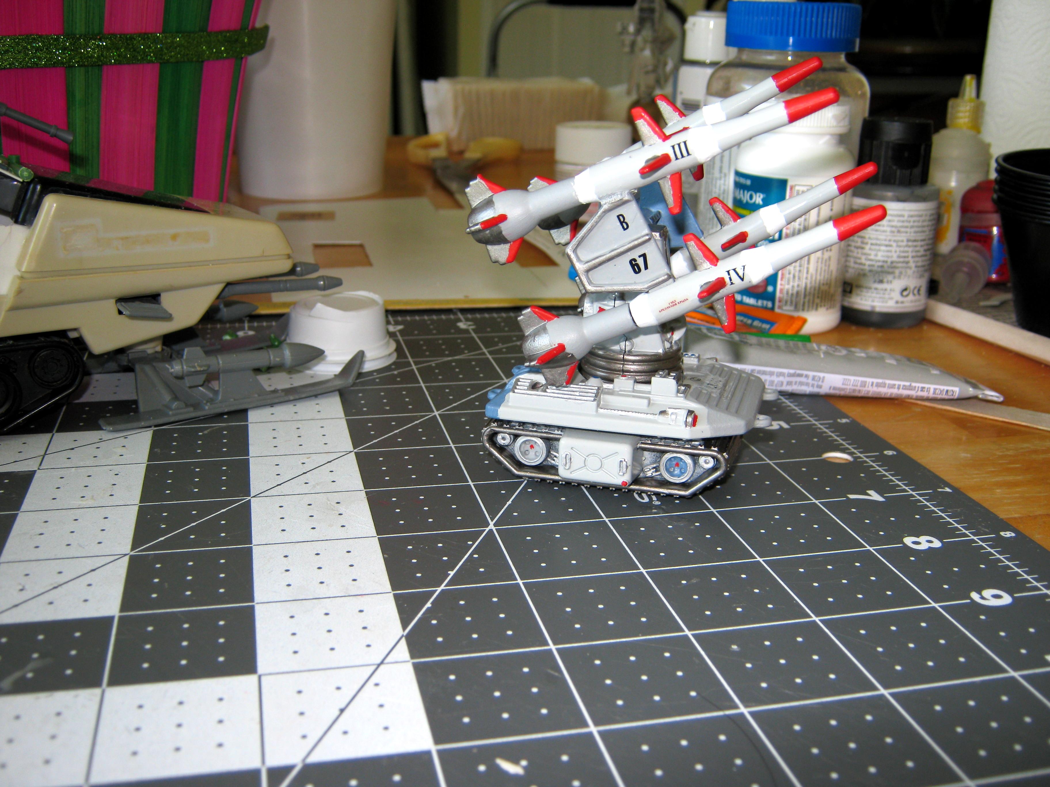 Artillery, Automata, Conversion, Drone, G.i. Joe, Imperial, Missile Launcher, Pac/rat, Remote Weapons System, Self-propelled, Toy