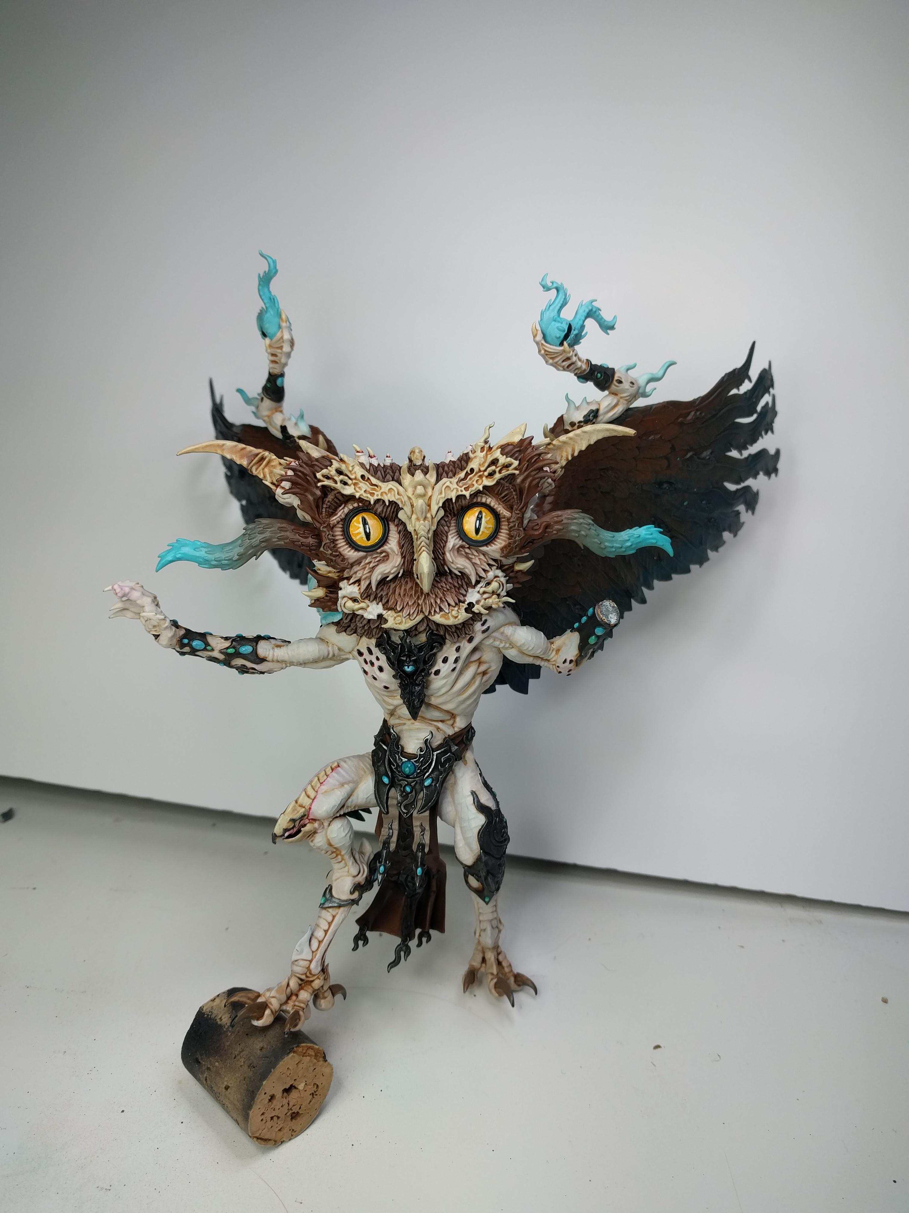 Conversion, Daemons, Greater Daemon, Lord Of Change, Owl, Tzeentch
