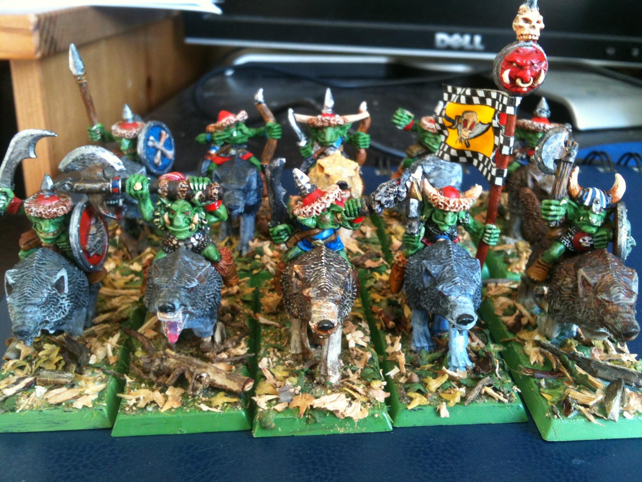 Goblins, Wfb, Goblin wolf riders