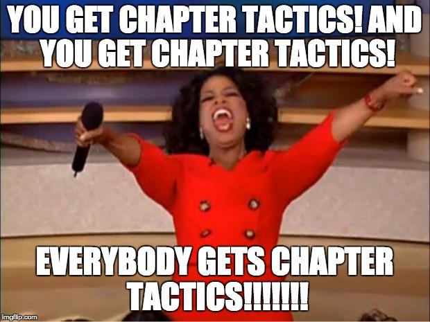 Humor, Oprah, Space Marines