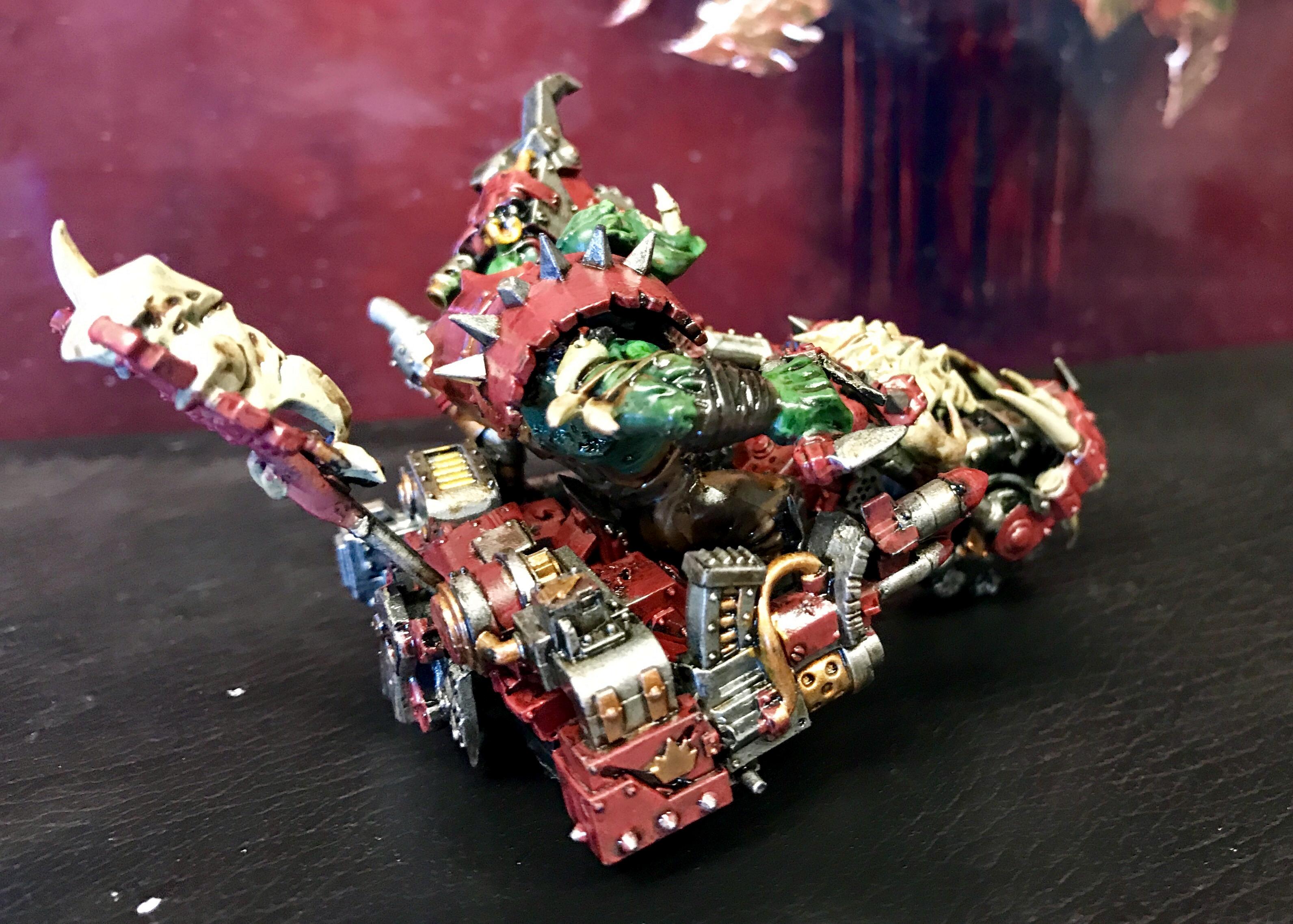 Ork Warboss on Warbike 3