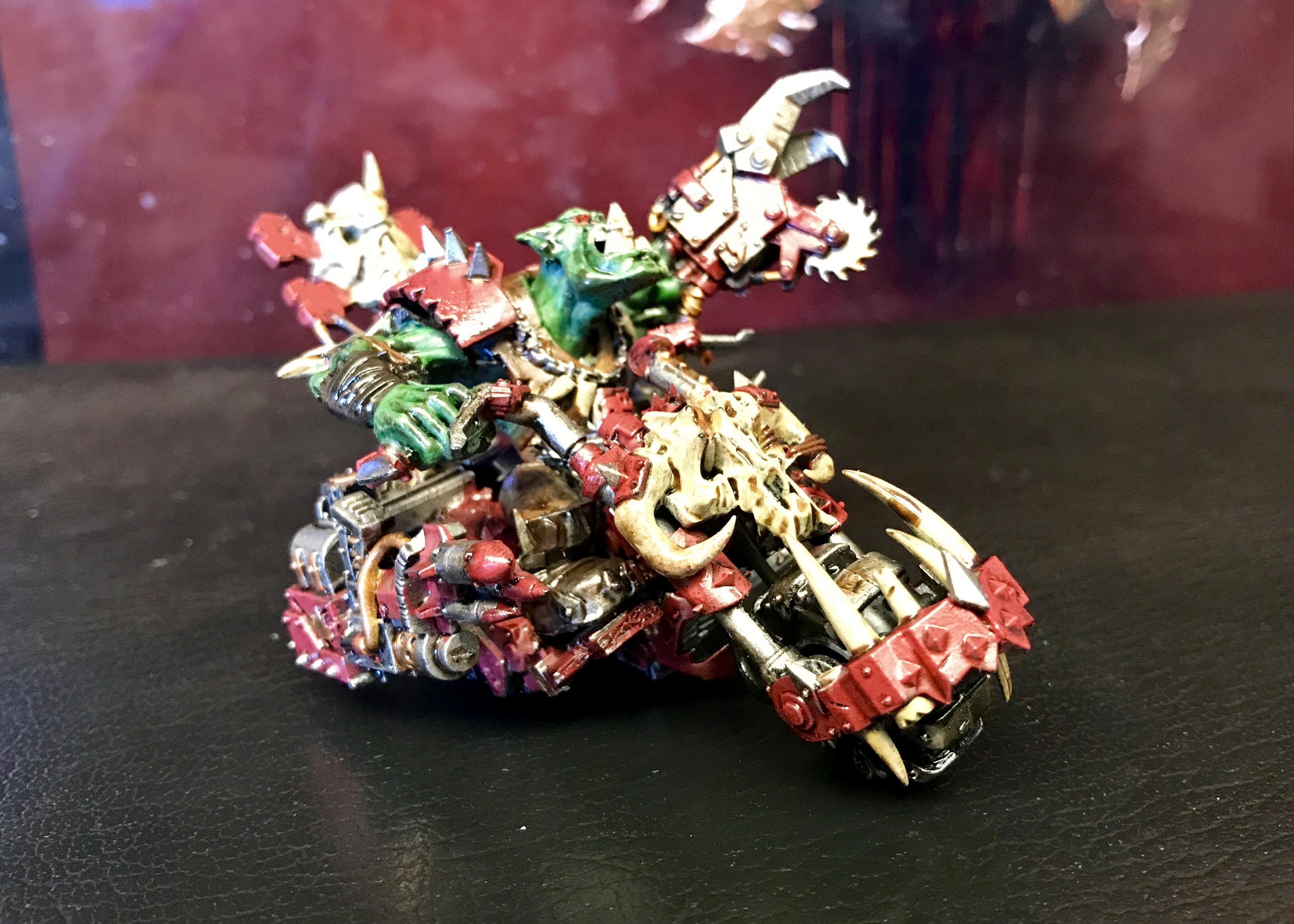 Ork Warboss on Warbike 4