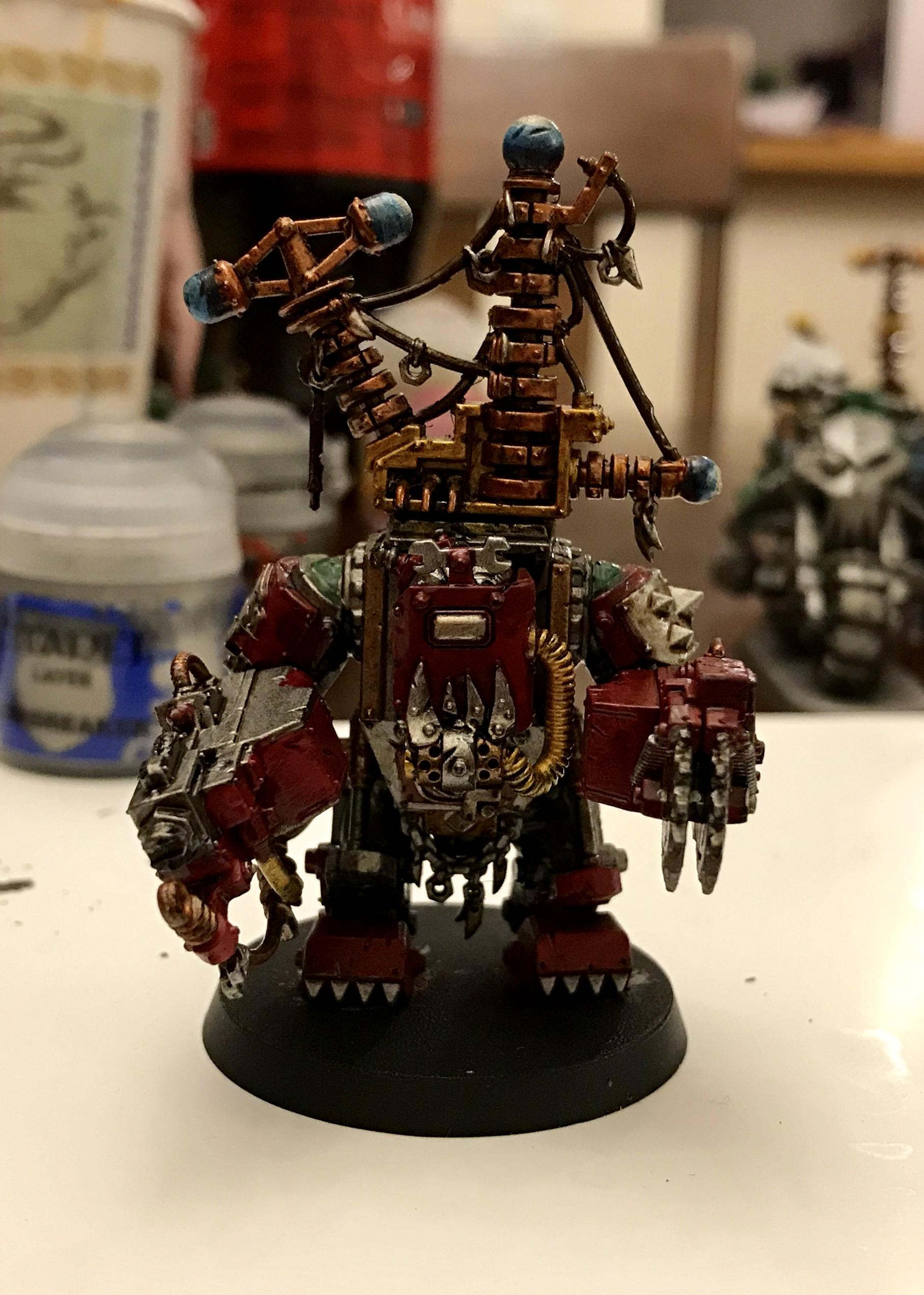 Big Mek with KFF, Mega Armor