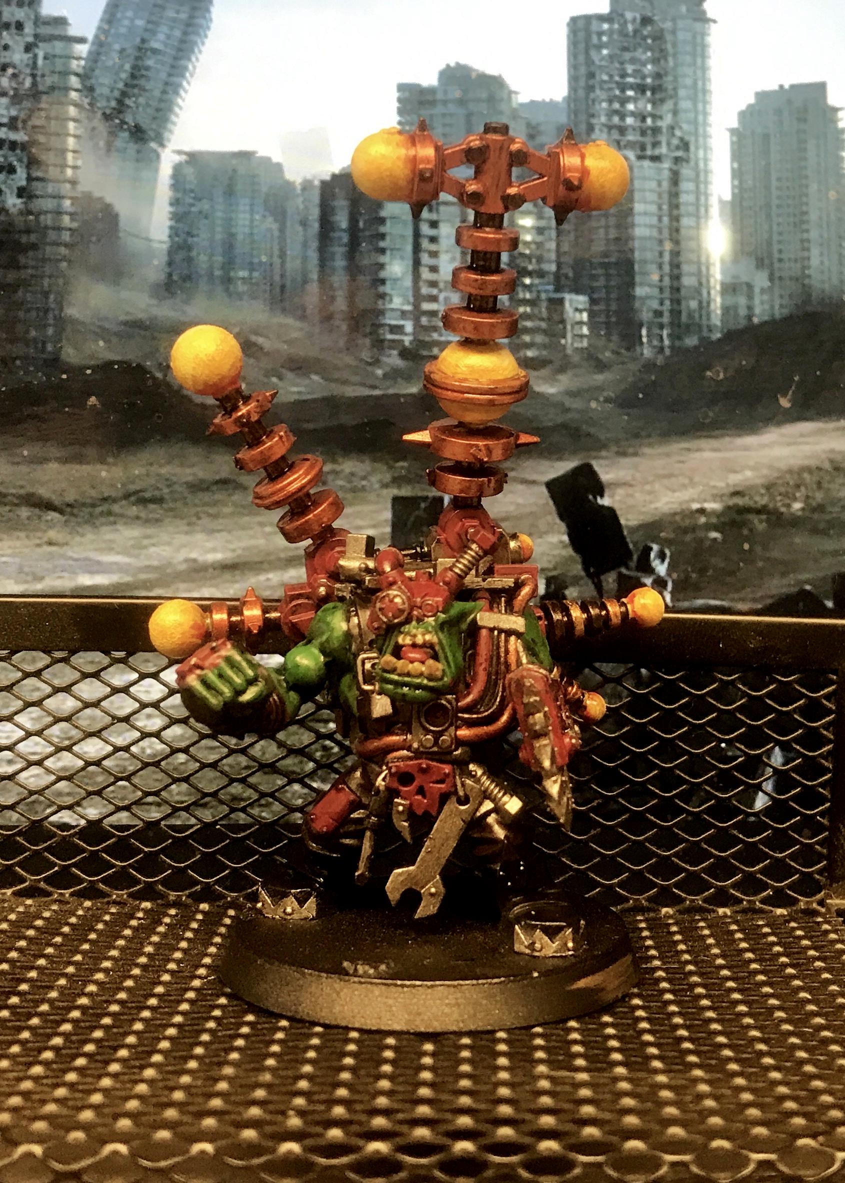 Custom Big Mek with KFF