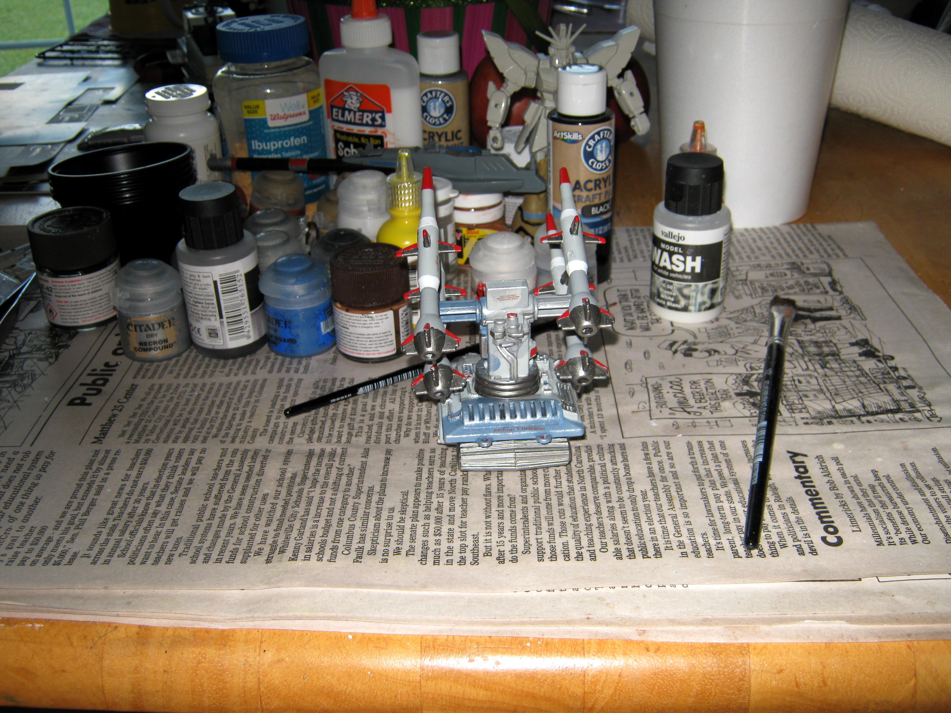 Artillery, Automata, Conversion, Drone, G.i. Joe, Imperial, Missile Launcher, Pac/rat, Remote Weapons System, Self-propelled, Toy