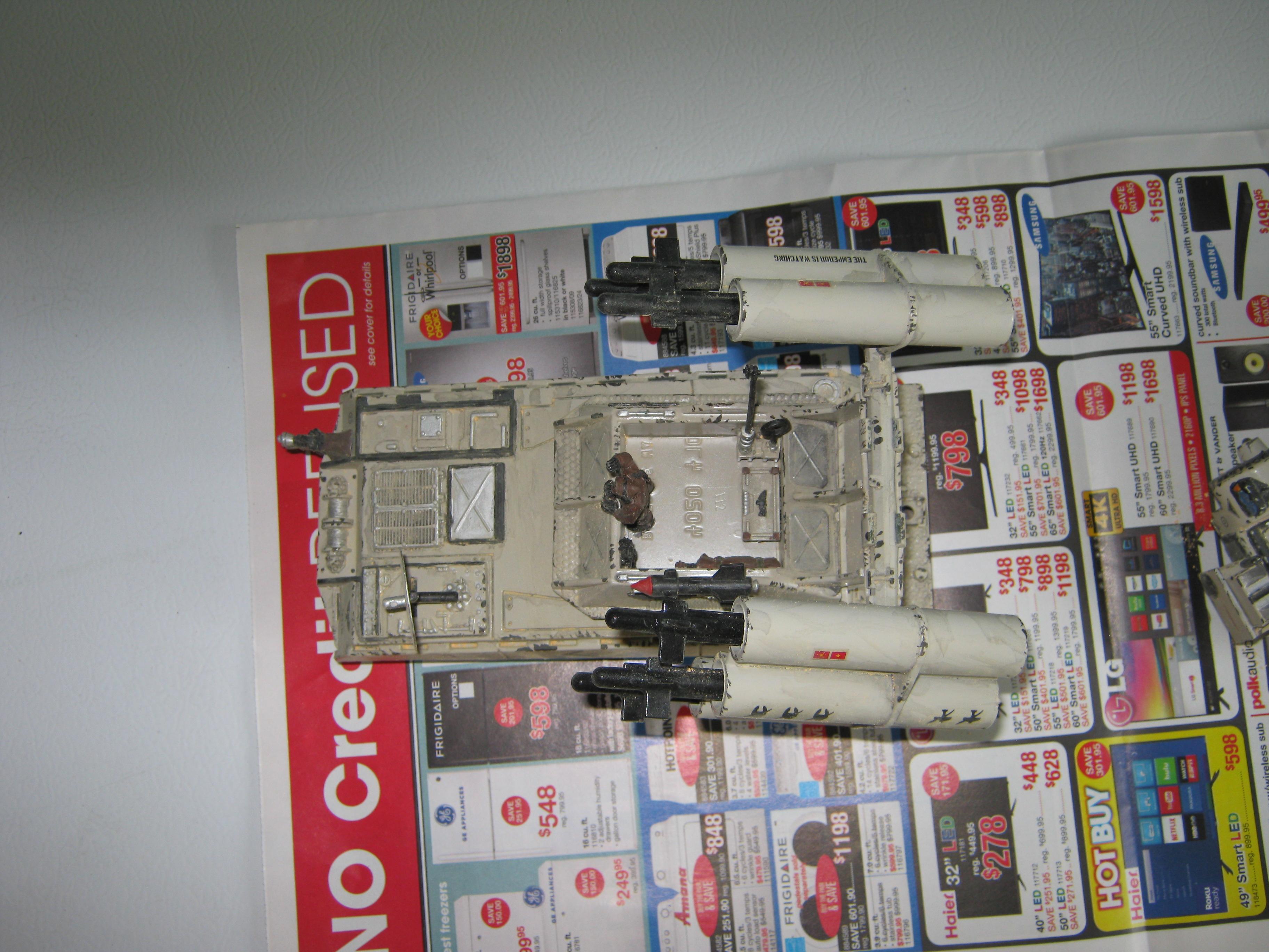 Adv, Afv, Air Defense Vehicle, Anti-aircraft, Armadillo, Artillery, Conversion, G.i. Joe, Imperial, Missile Launcher, Relic, Sam System, Self Propelled, Surface To Air Missile, Tank, Toy