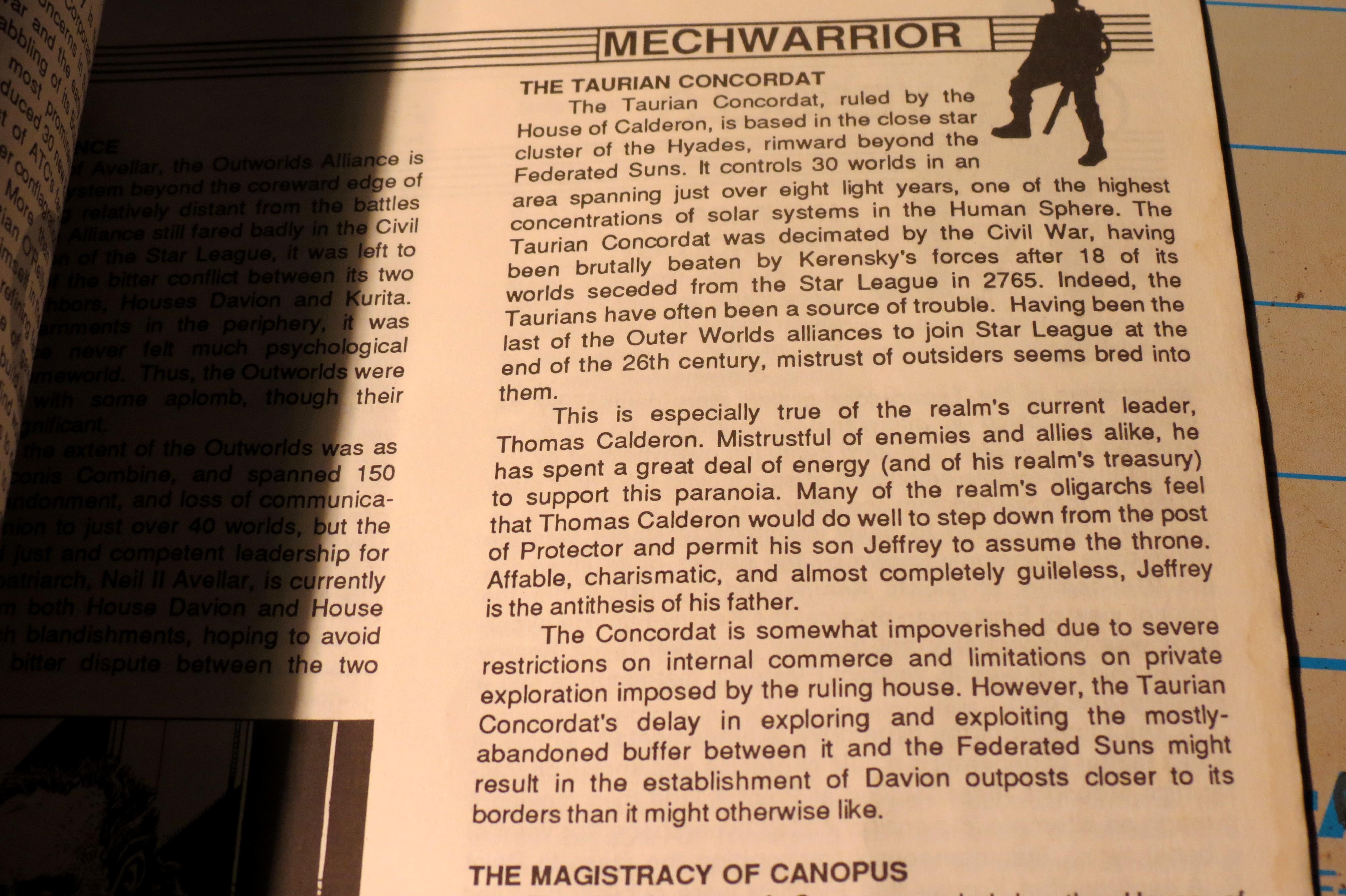 Mechwarrior pg 137