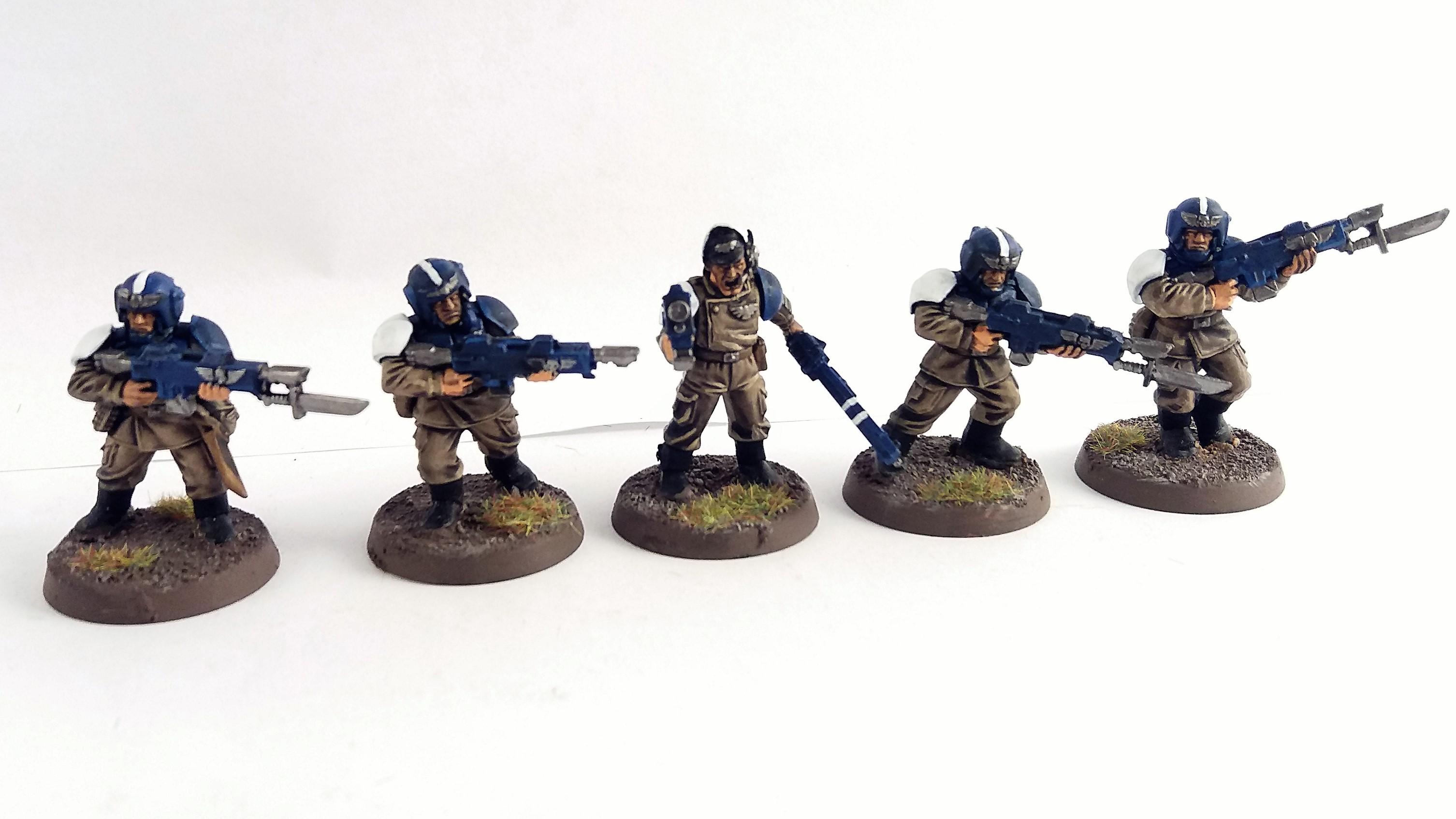 Astra Militarum, Guardsmen, Imperial Guard, Infantry