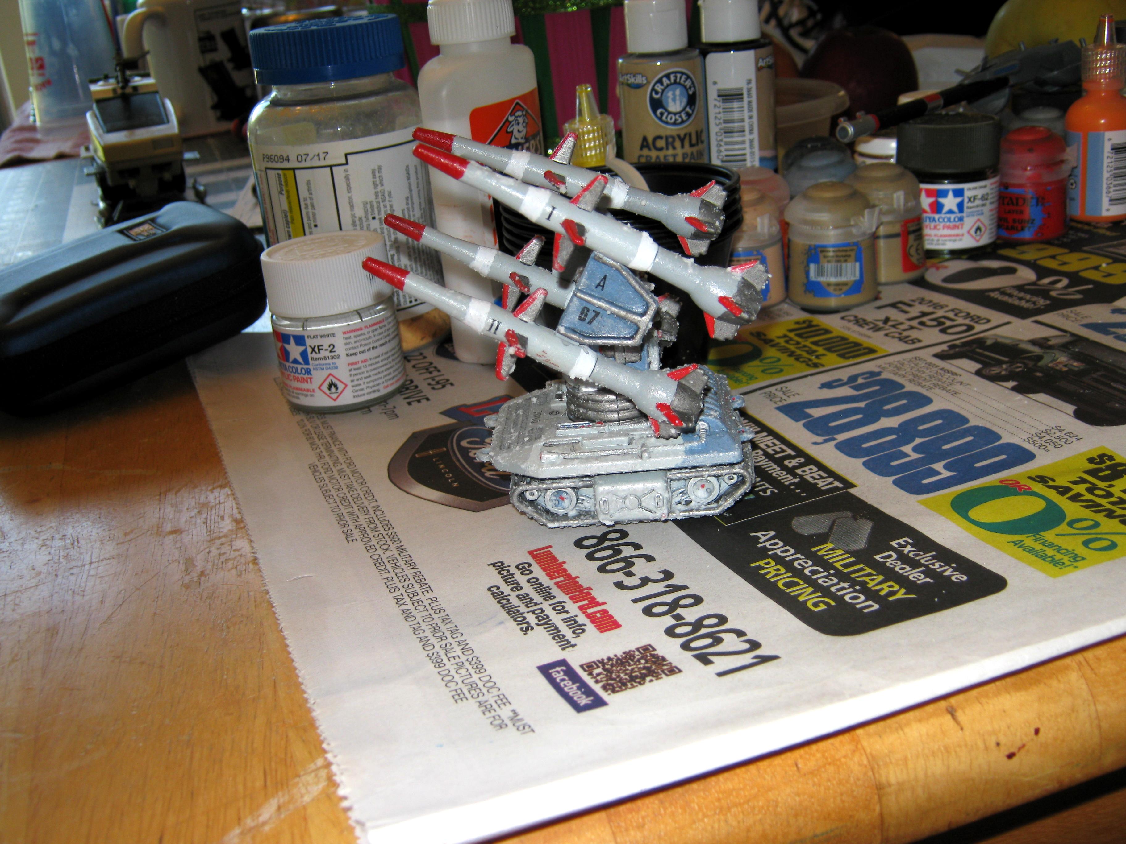 Artillery, Automata, Conversion, Drone, G.i. Joe, Imperial, Missile Launcher, Pac/rat, Remote Weapons System, Self-propelled, Toy