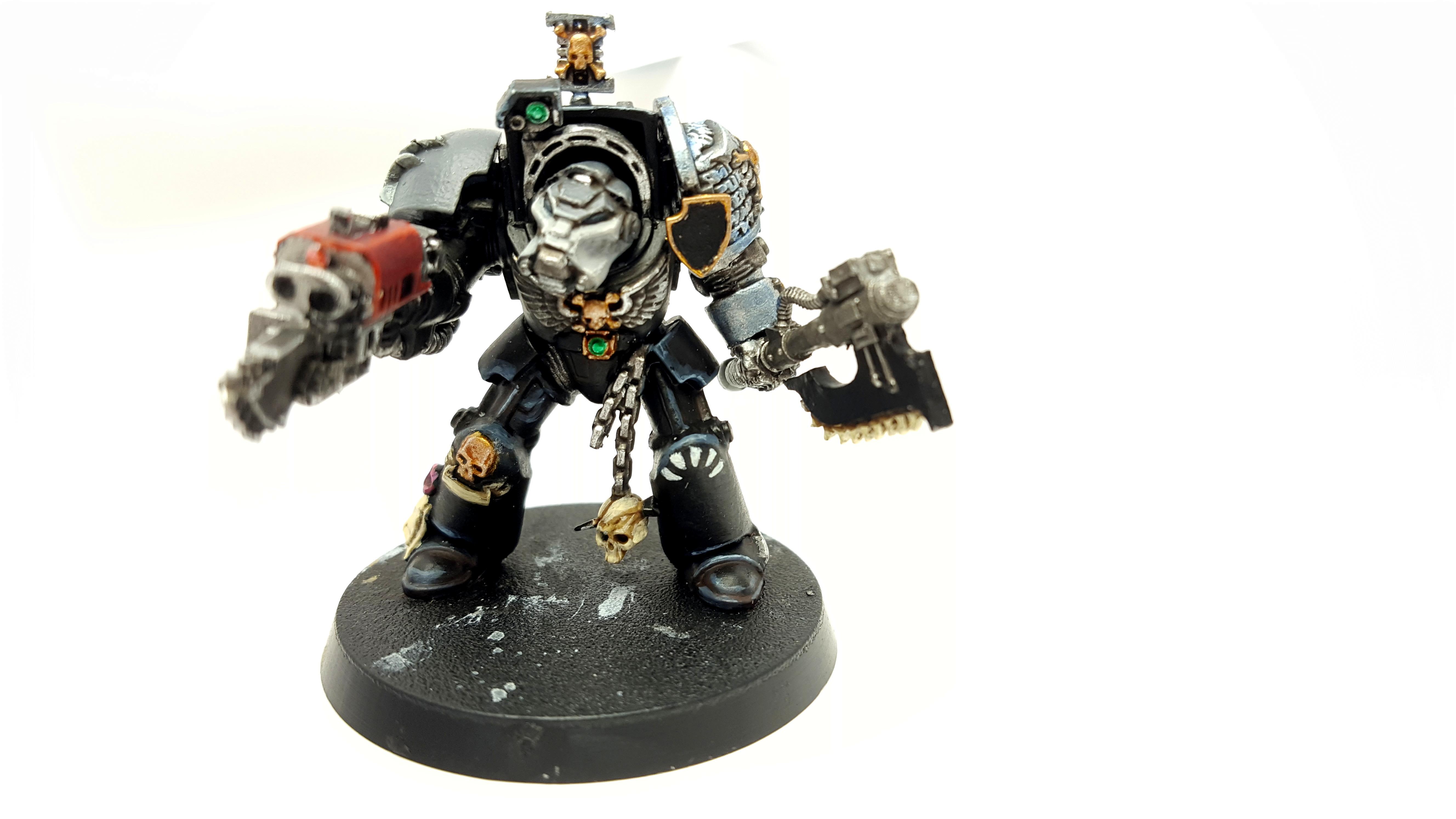 Astartes, Chain Axe, Deathwatch, Firstborn, Imperial, Space Marines, Storm Bolter, Terminator Armor
