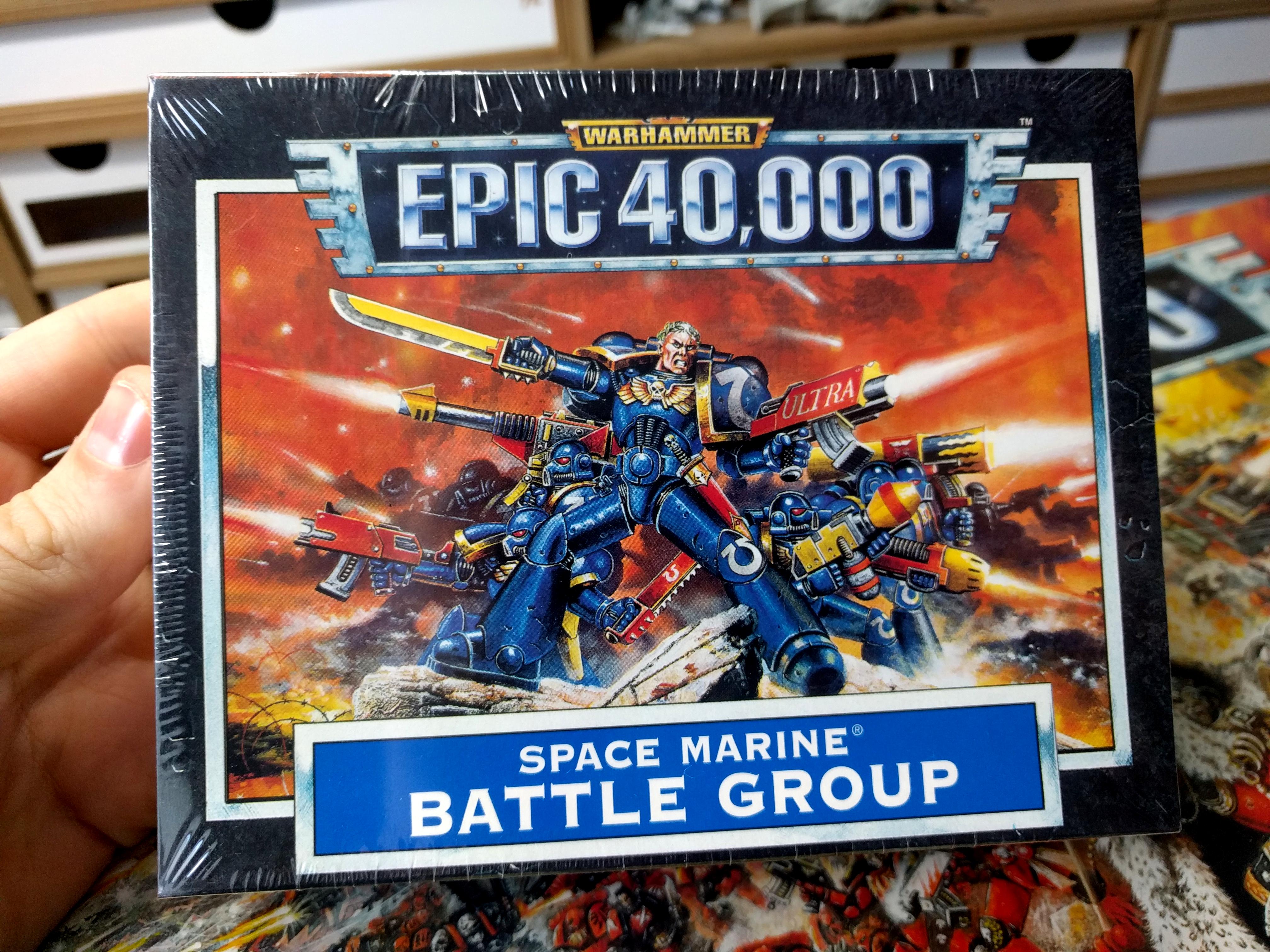 Battle Group, Epic, Epic 40k, Epic Box Set, Orks, Space Marines, Warhammer 40,000, Warhammer Fantasy