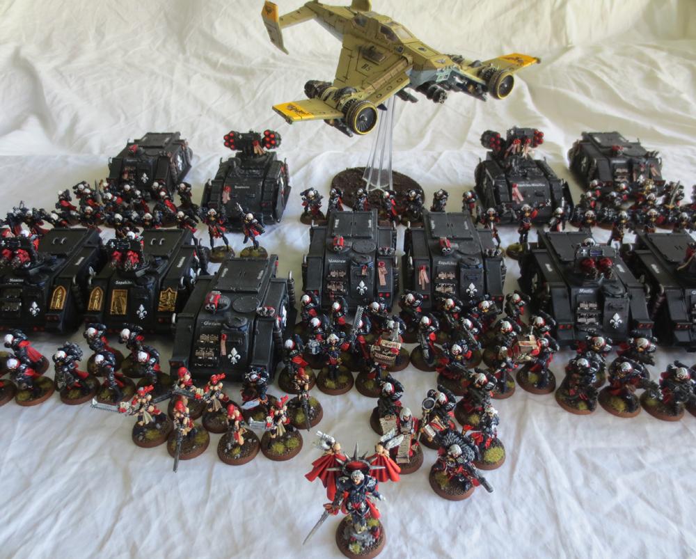 Adepta Sororitas, Captain Brown, Sisters Army Painted, Sisters Of Battle