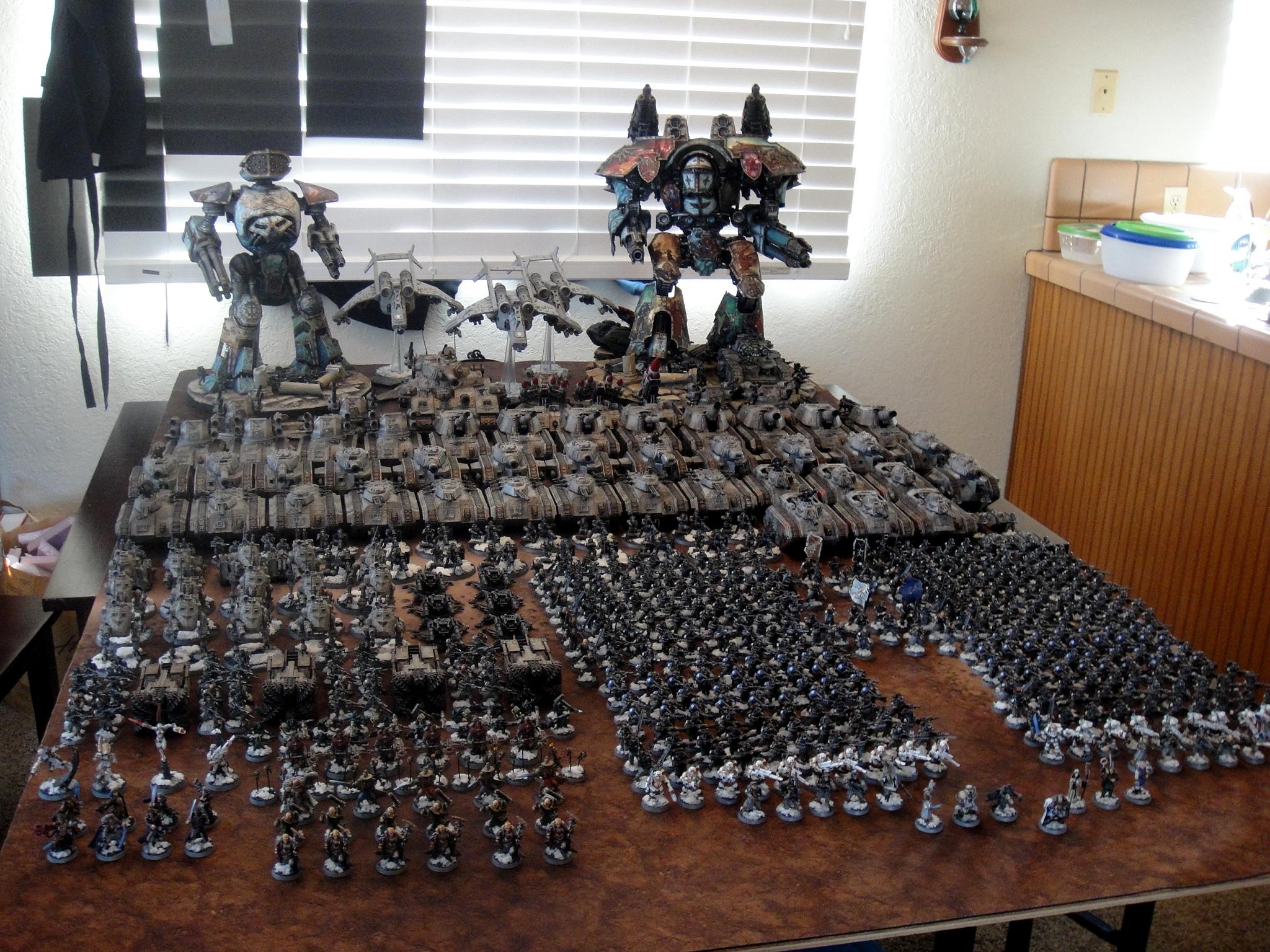 Astra Militarum, Imperial Guard, Infantry, Titan, Vehicle