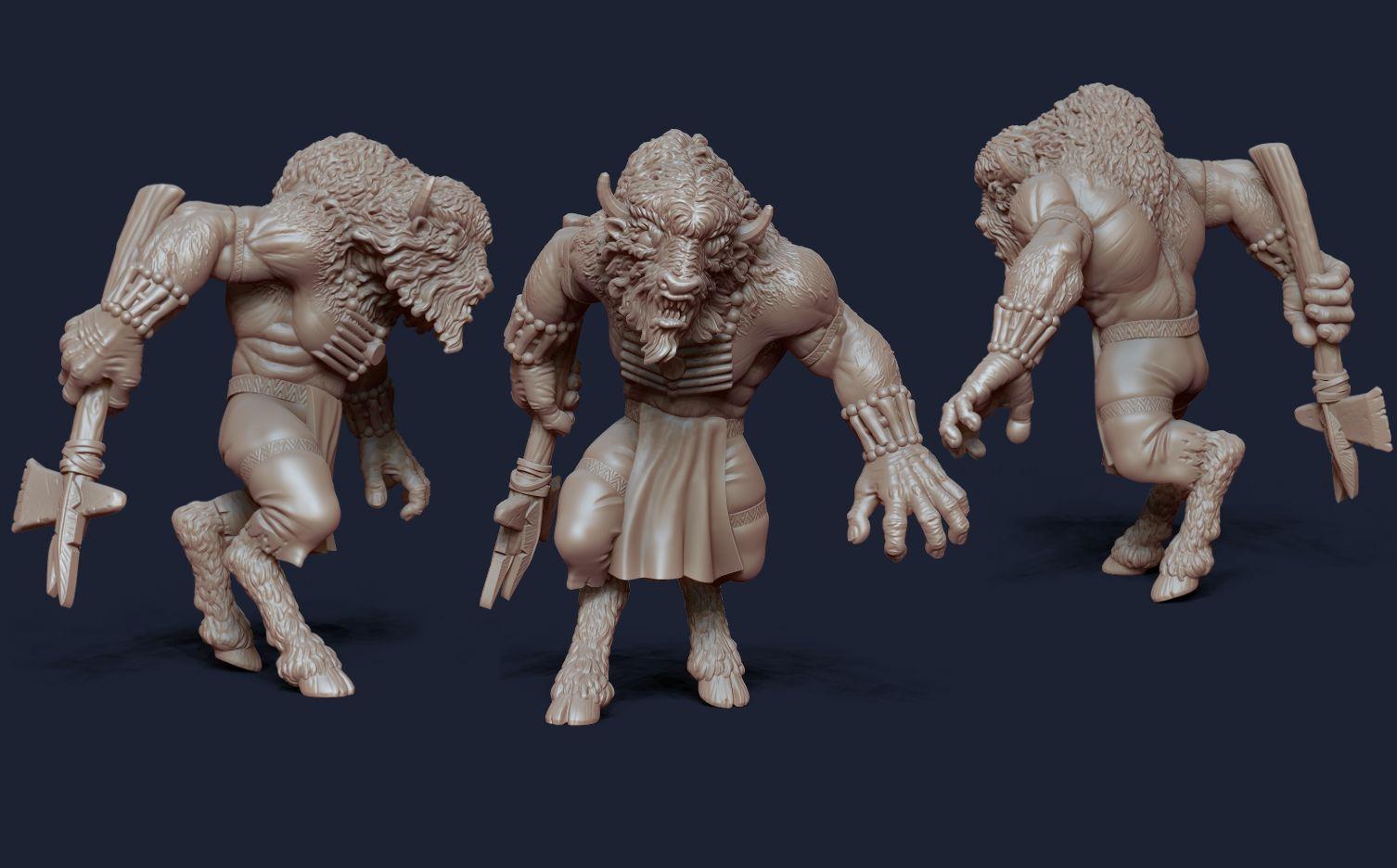 Tunka 3D sculpt