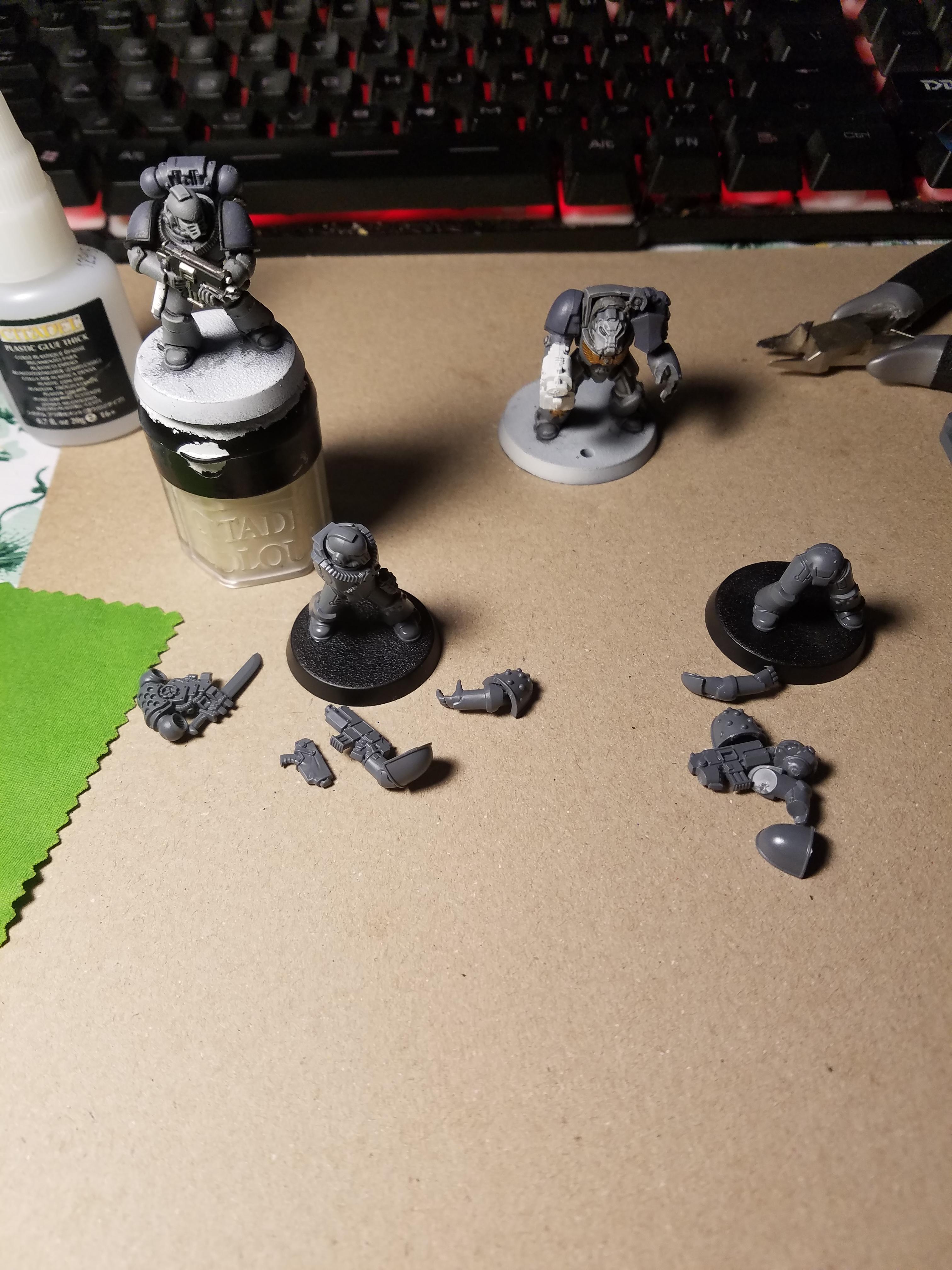 The literal state of my table now. 