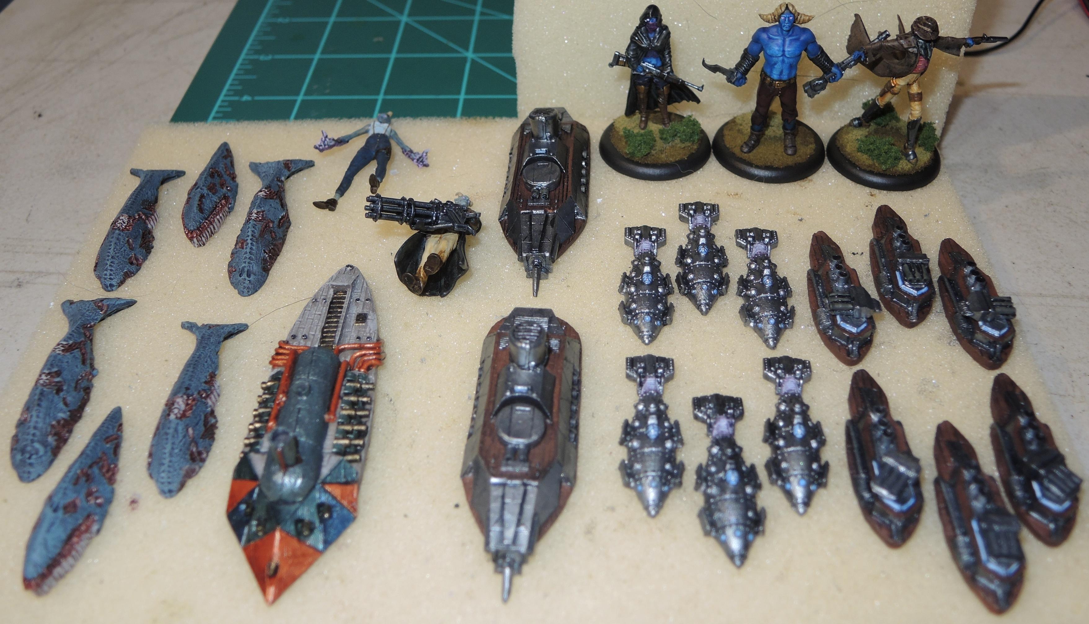 Bone Griffons, Covenant Of Antarctica, Dystopian Wars, Iron Dwarves, Malifaux, Nephlim, Shroud Mages, Spartan Games, Uncharted Seas, Wyrd