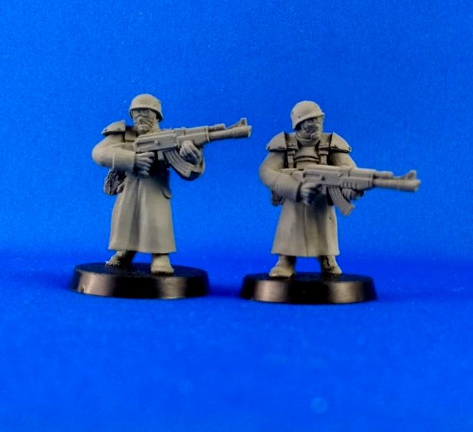 Astra Militarum, Imperial Guard, Kill Team, Kitbash, Mad Robot, Victoria, Work In Progress