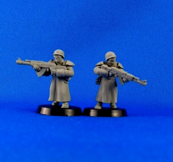 Astra Militarum, Imperial Guard, Kill Team, Kitbash, Mad Robot, Victoria, Work In Progress