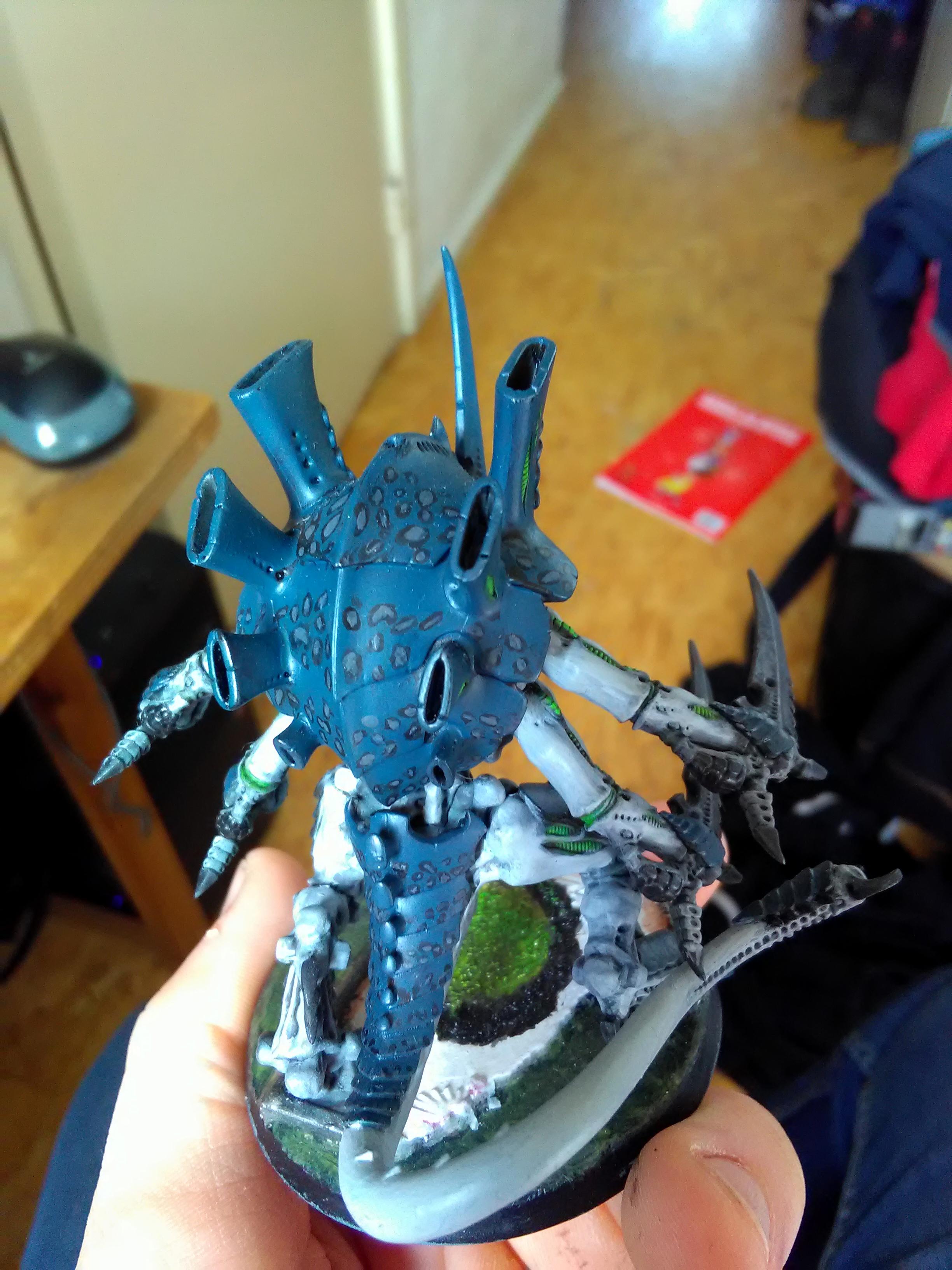 Tyranids, swarmlord back details
