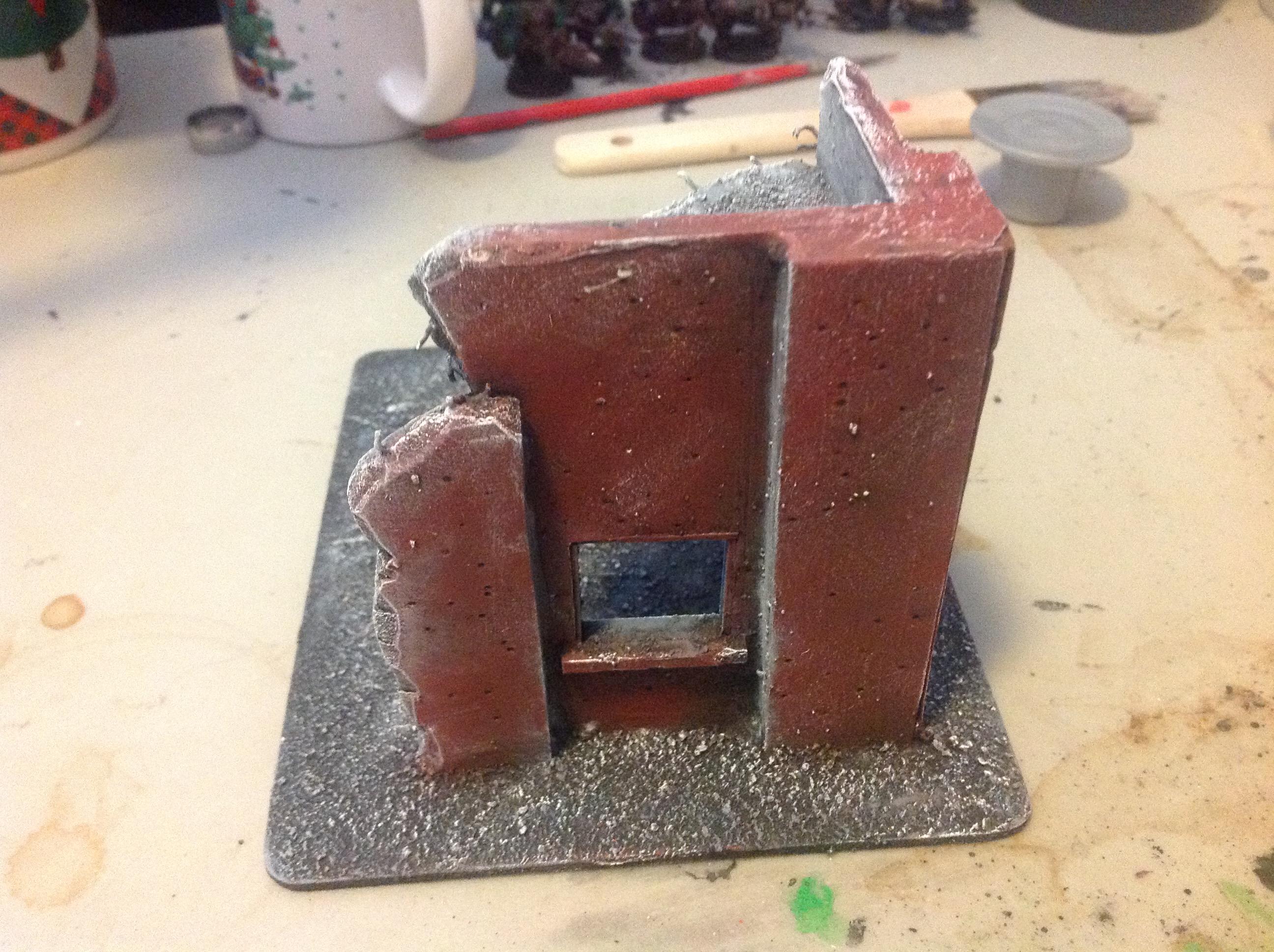 Blue, Corner, Infinity, Orcs, Orks, Pip, Red, Terrain, Waaazag, Warhammer 40,000