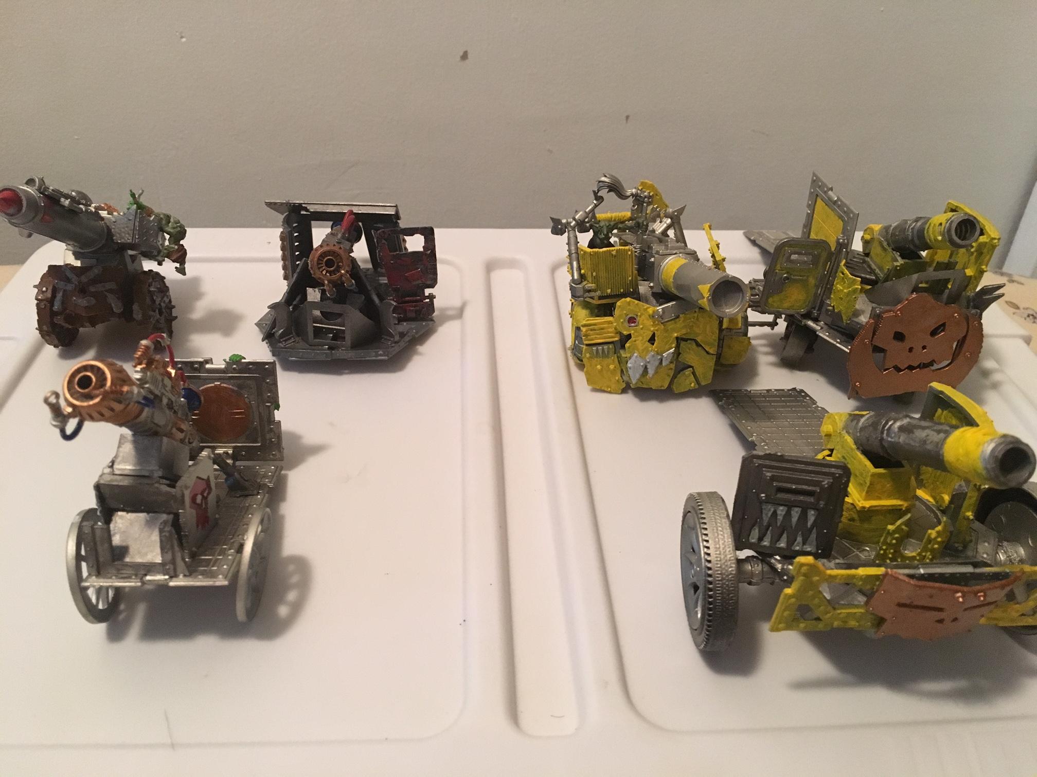 Scratchbuilt Mek gunz