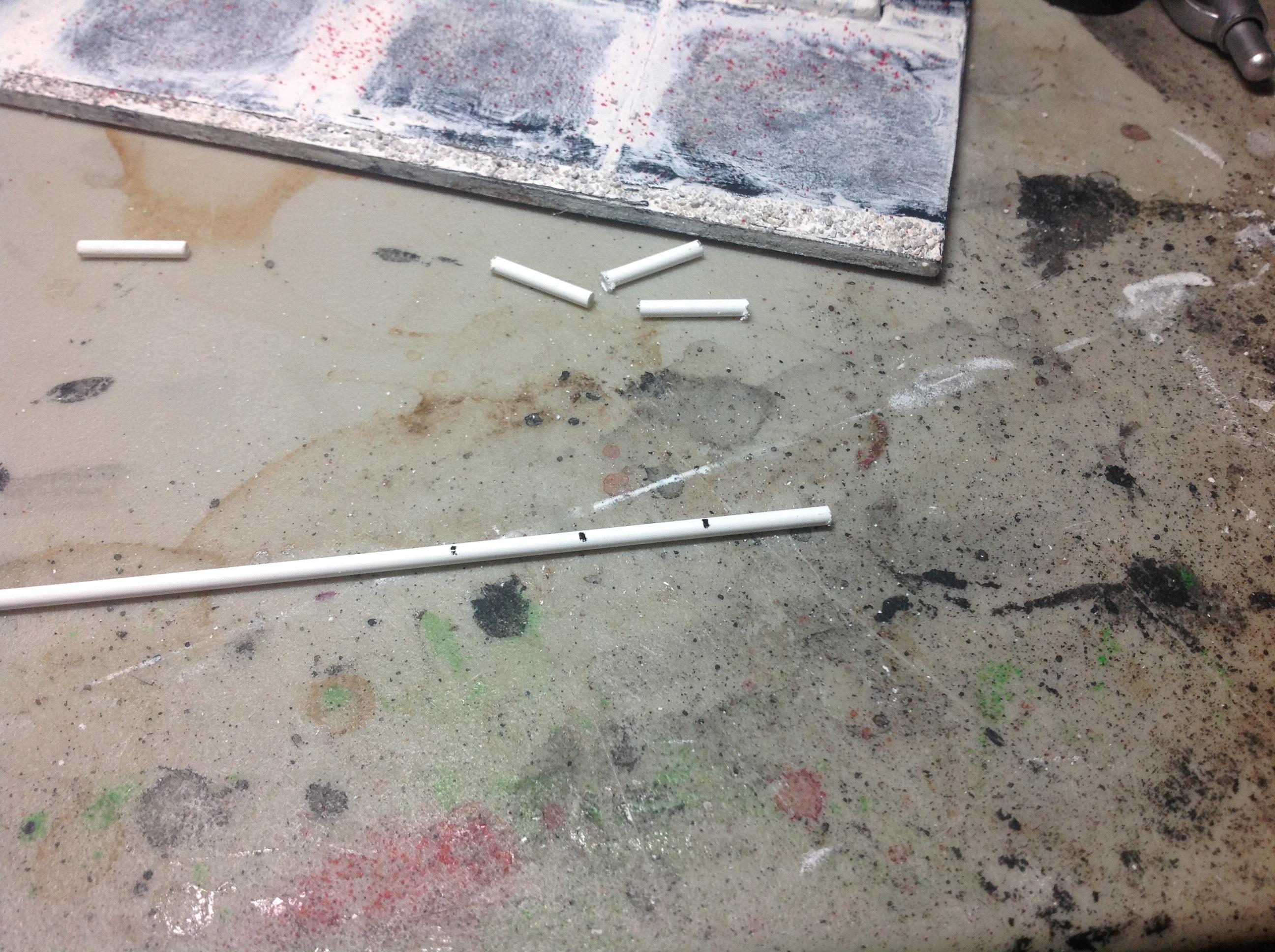 Railing, Terrain, Waaazag, Warhammer 40,000, Work In Progress