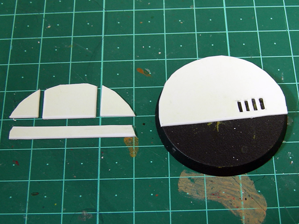 Base, Plasticard, Tutorial