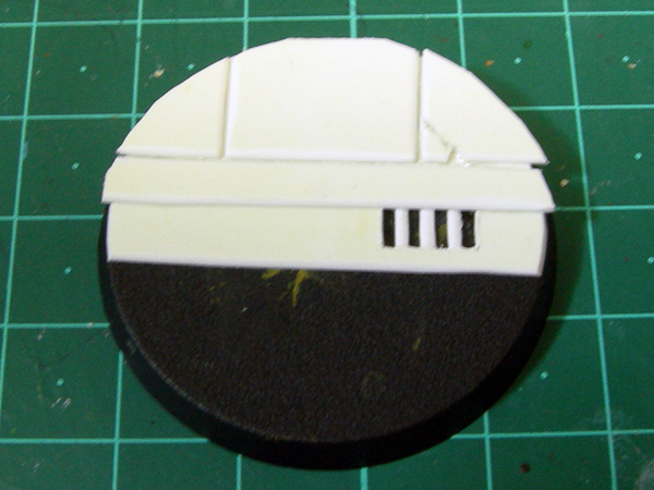 Base, Plasticard, Tutorial