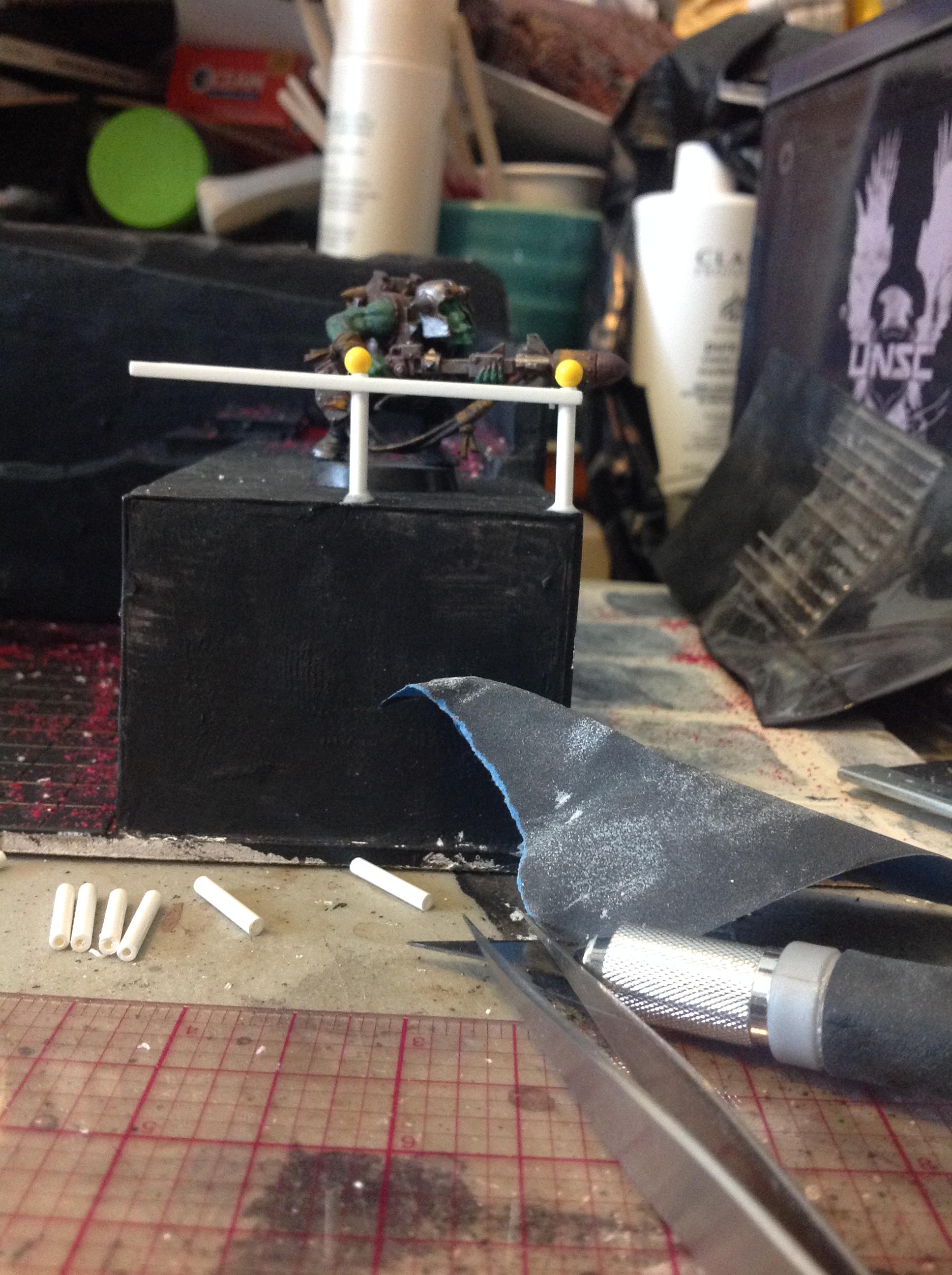 Infinity, Railing, Terrain, Urban, Warhammer 40,000, Work In Progress