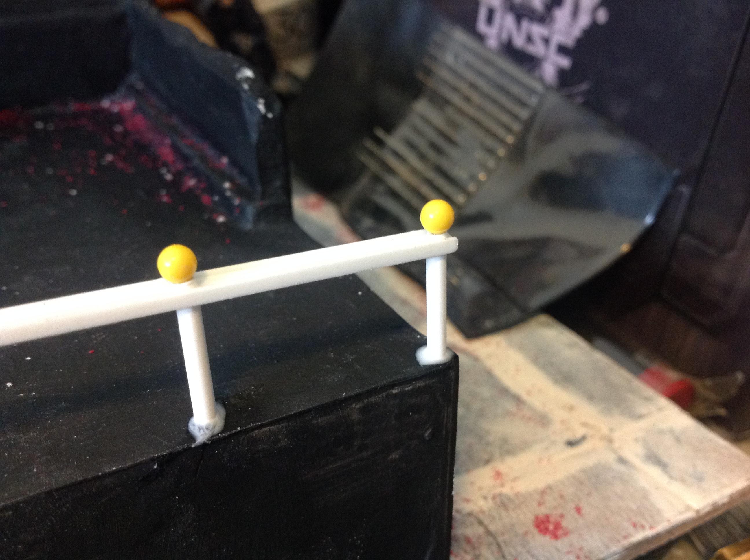 Infinity, Railing, Terrain, Urban, Warhammer 40,000, Work In Progress