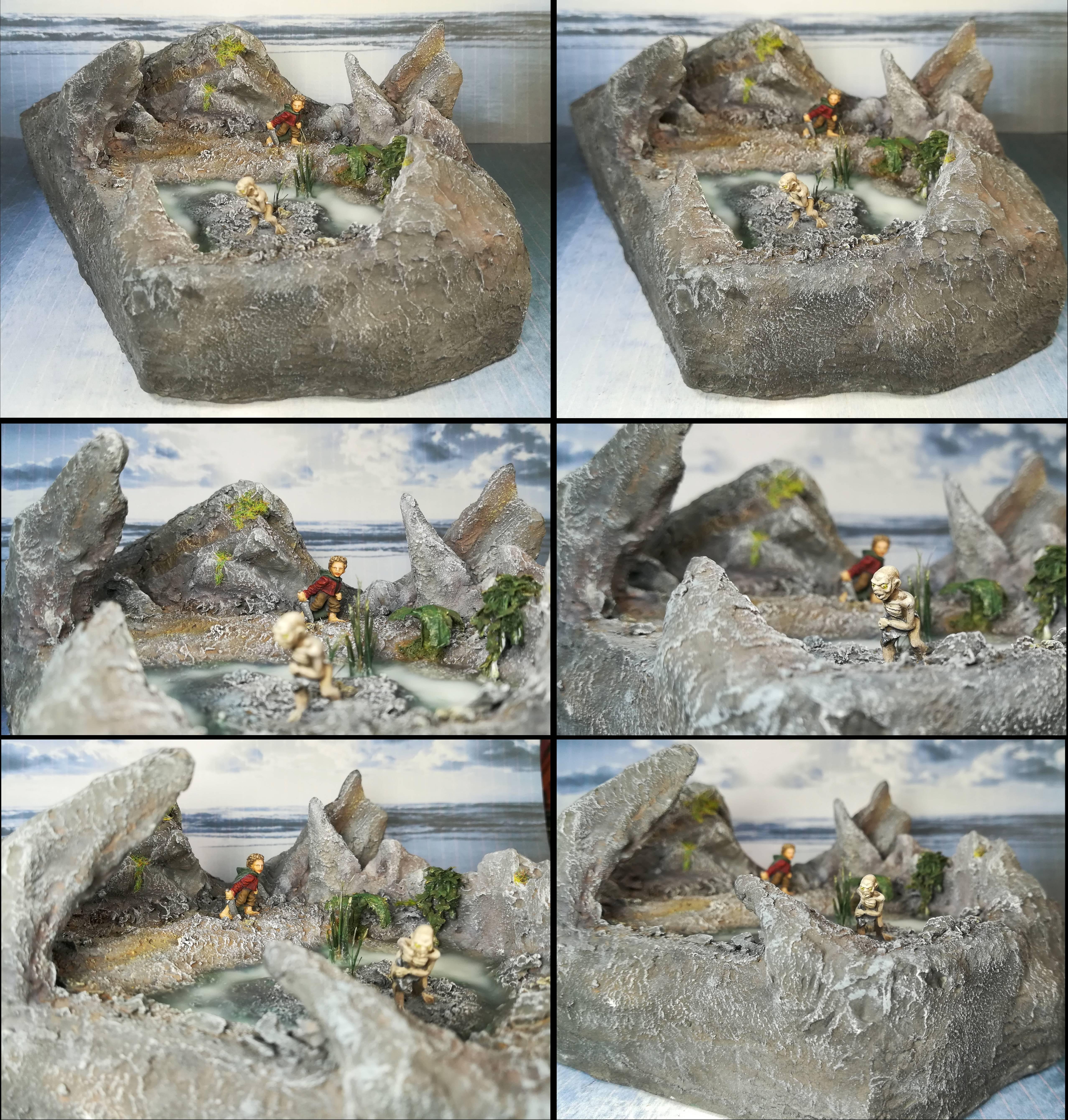 Bilbo and Gollum 2