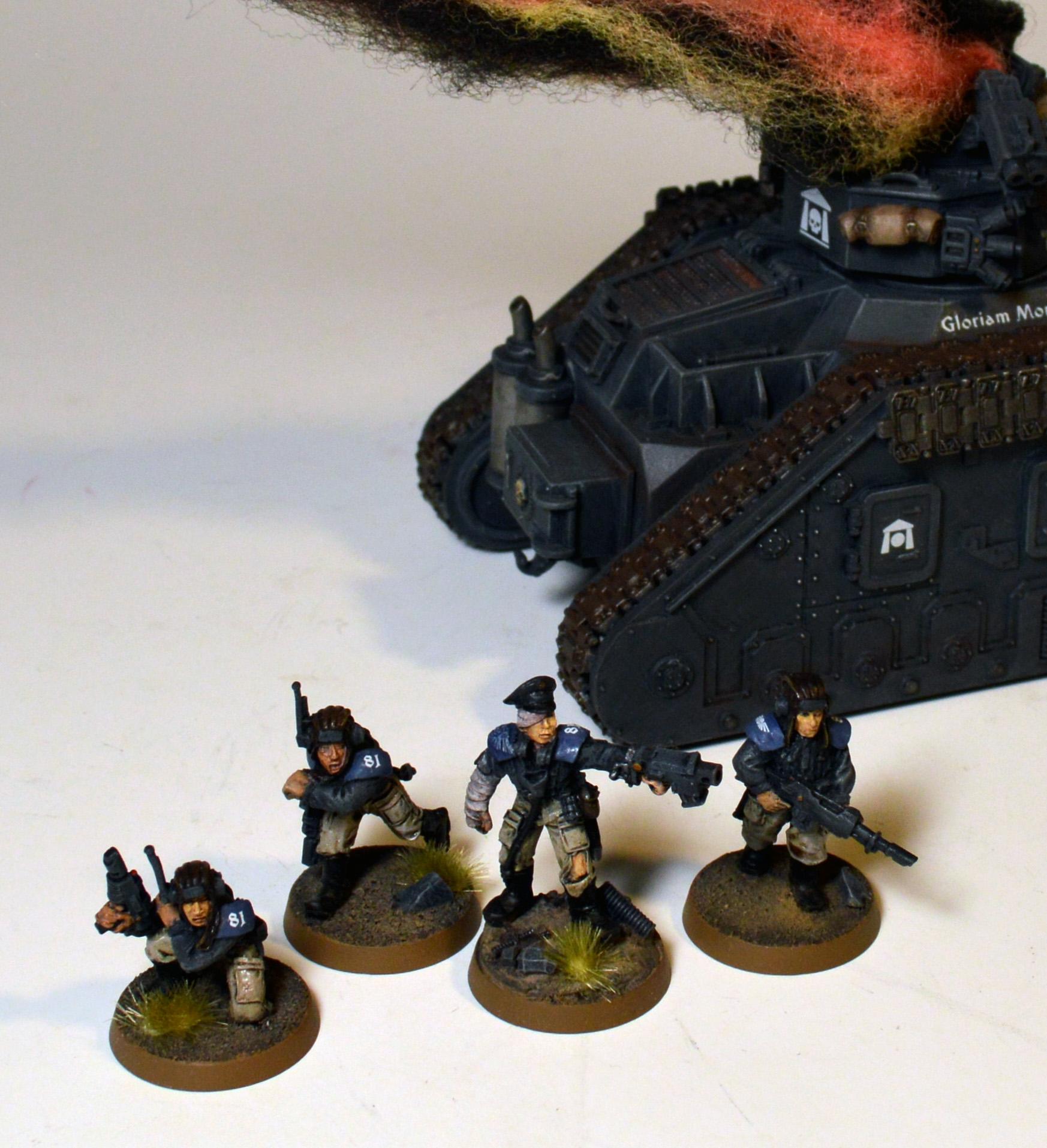 Abandoned Tank Crew, Astra Militarum, Imperial Guard, Last Chancers