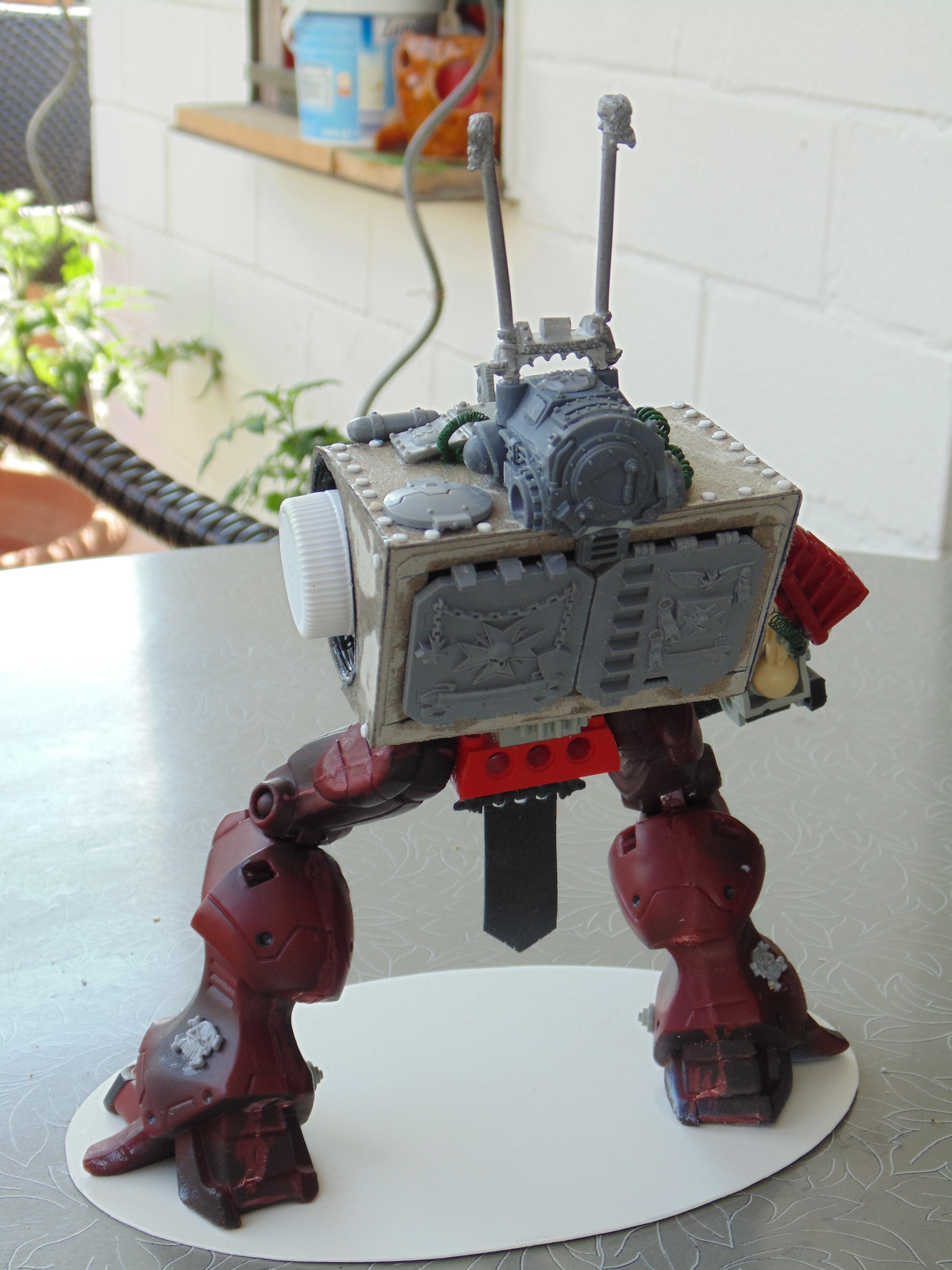 Baron, Conversion, Garbage, Garbage Garden Gnome, Garden, Ggg, Gnomes, Imperial, Knights, Mechanicus, Old, School, Scratchbulit