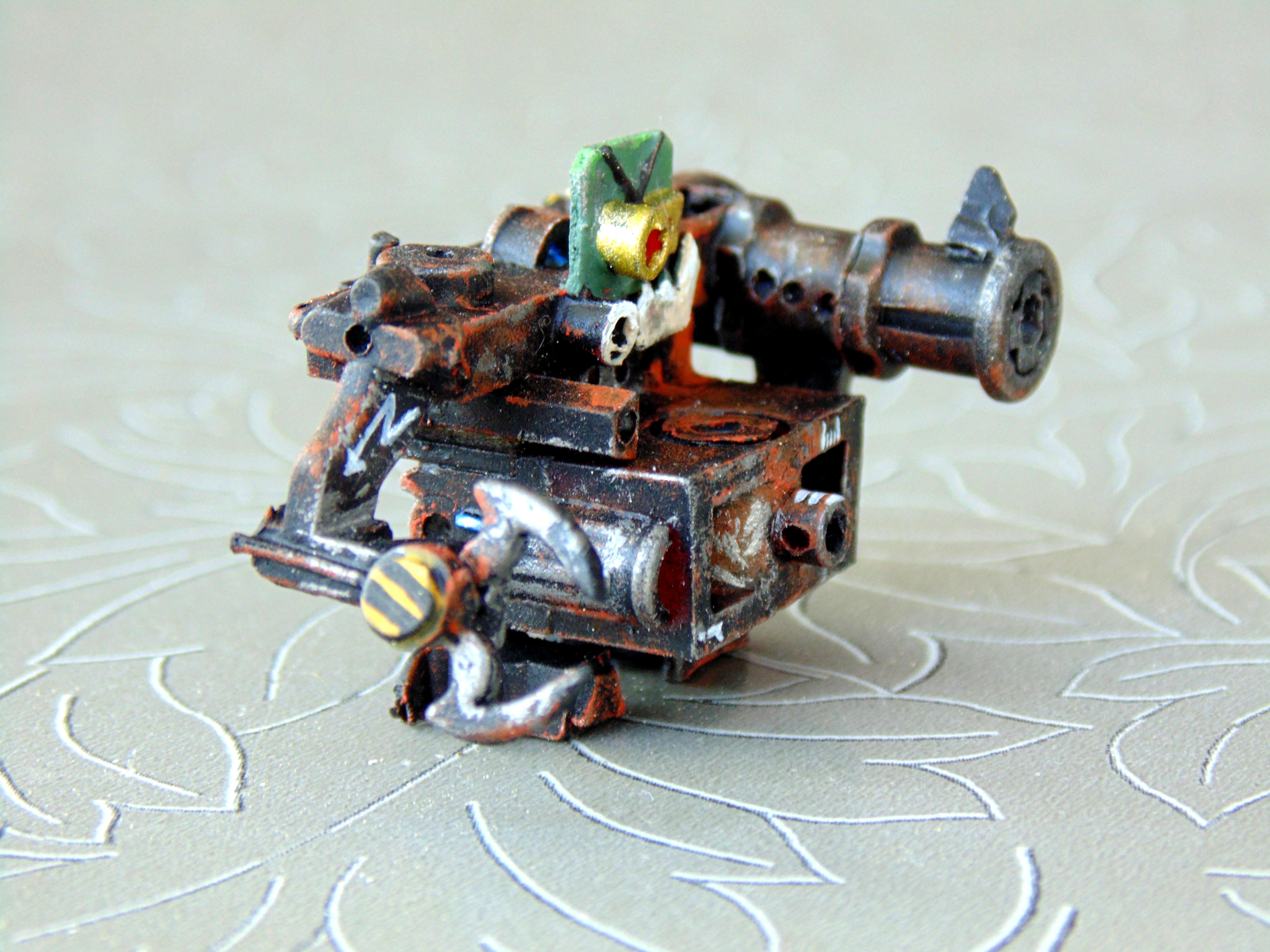 6mm, Conversion, Epic, Gargant, Green, Oldhammer, Orks, Scratch, Scratch Build, Stompa, Warhammer 40,000