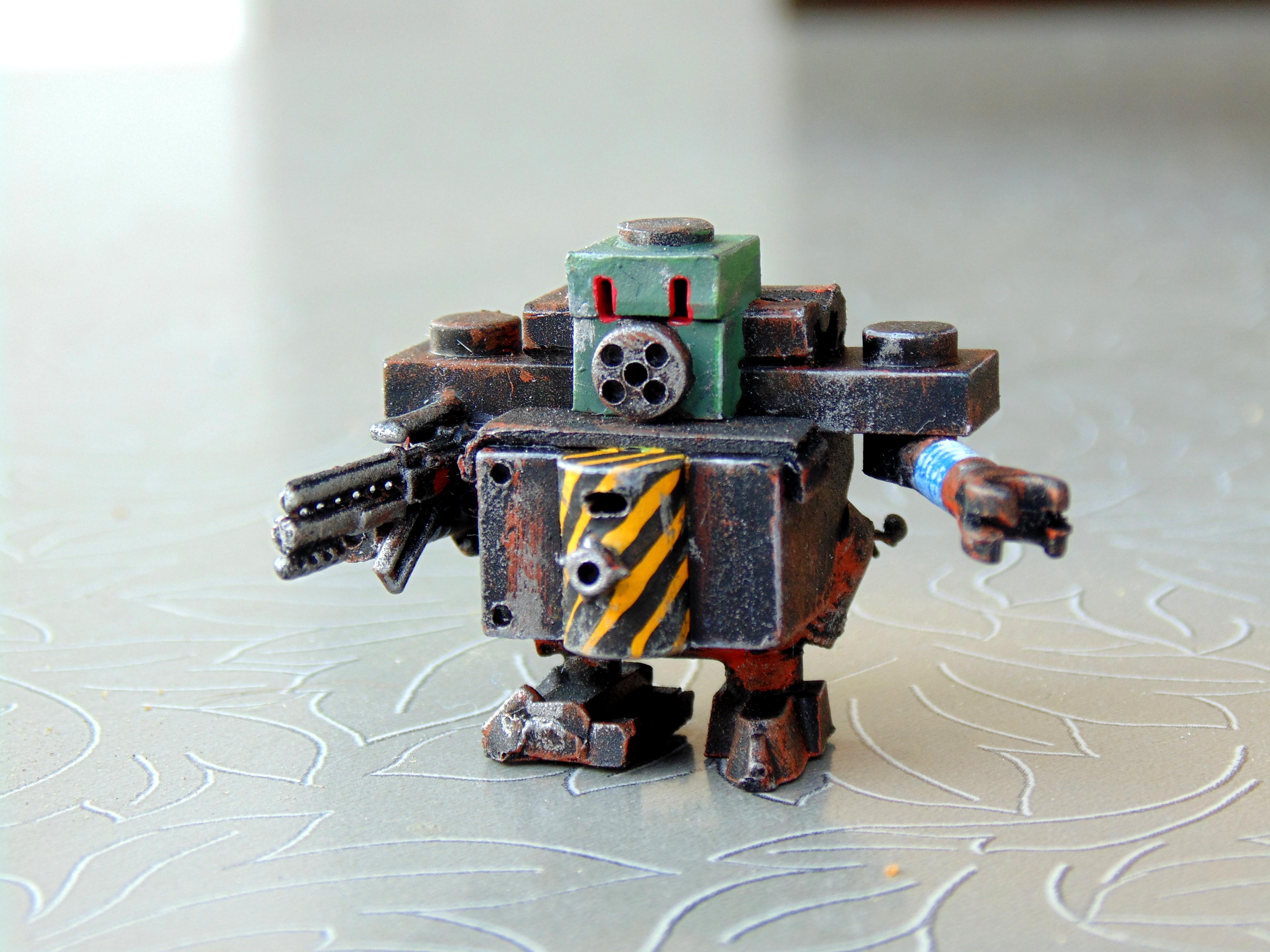 6mm, Conversion, Epic, Gargant, Green, Oldhammer, Orks, Scratch, Scratch Build, Stompa, Warhammer 40,000