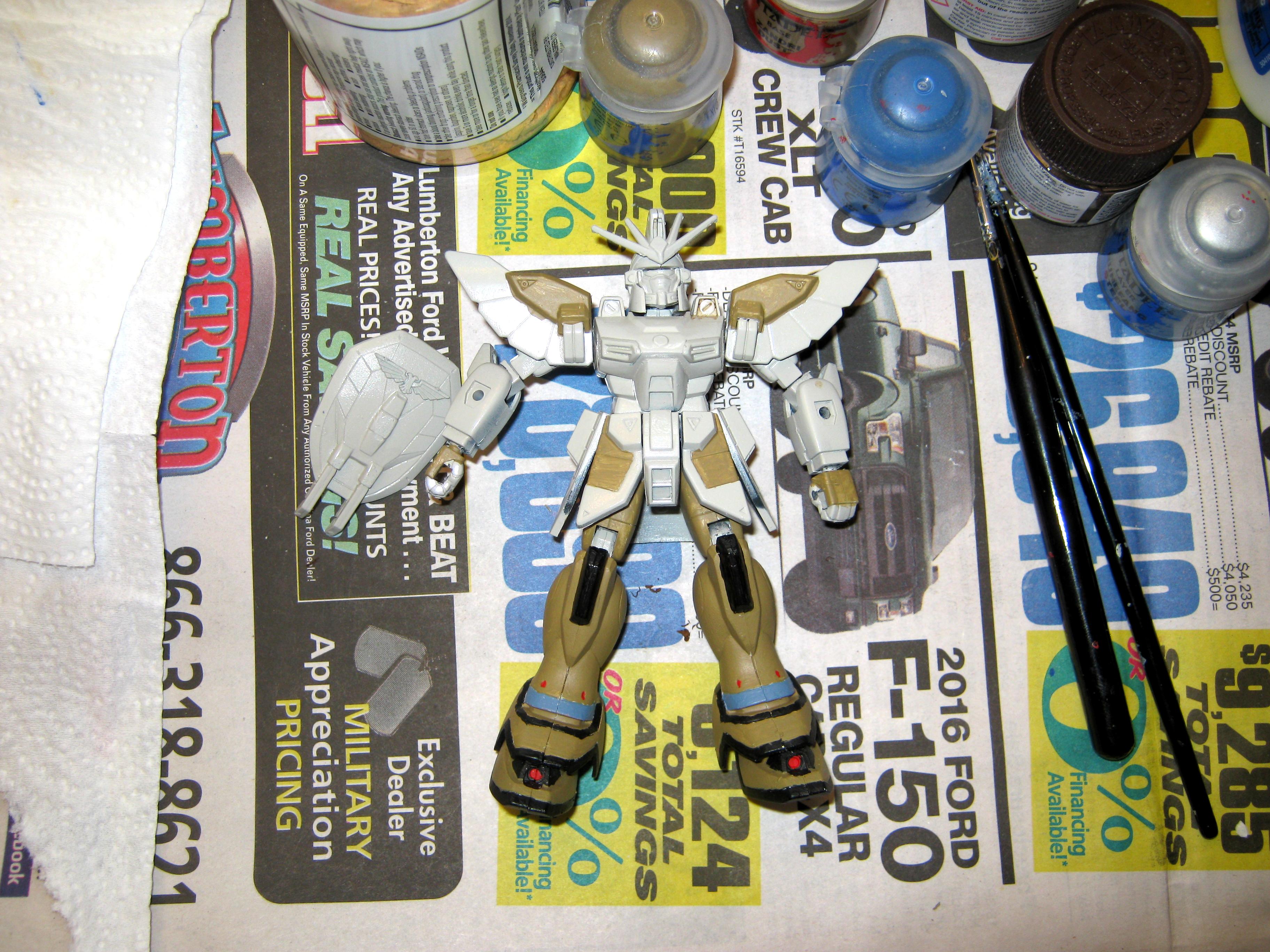 Anime, Combat Walker, Conversion, Counts As, Dark Age Of Technology, Gundam, Gundam Wing, Imperial, Mecha, Sandrock Gundam, Walker