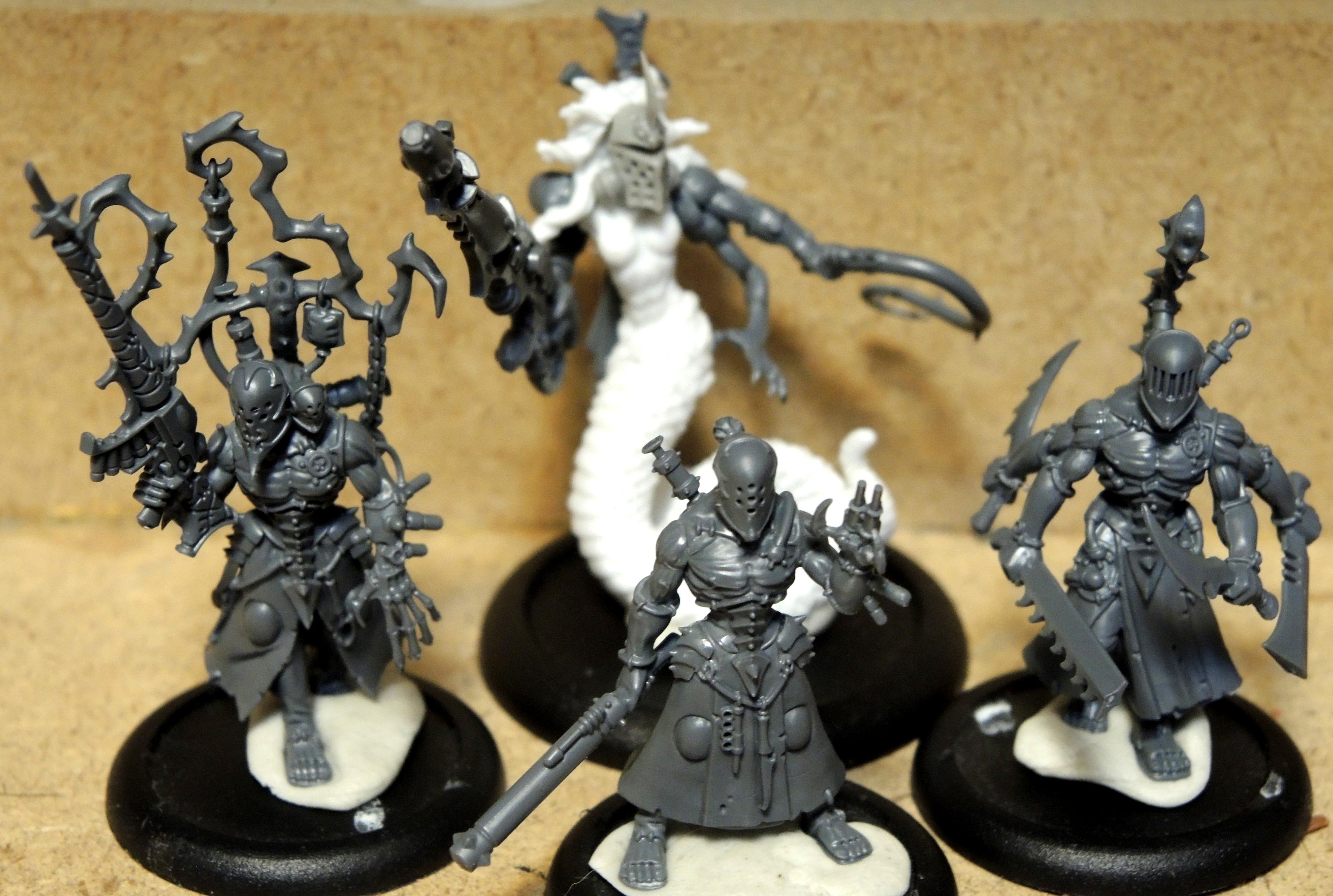 Conversion, Dark Eldar, Warhammer 40,000, Work In Progress, Wrack