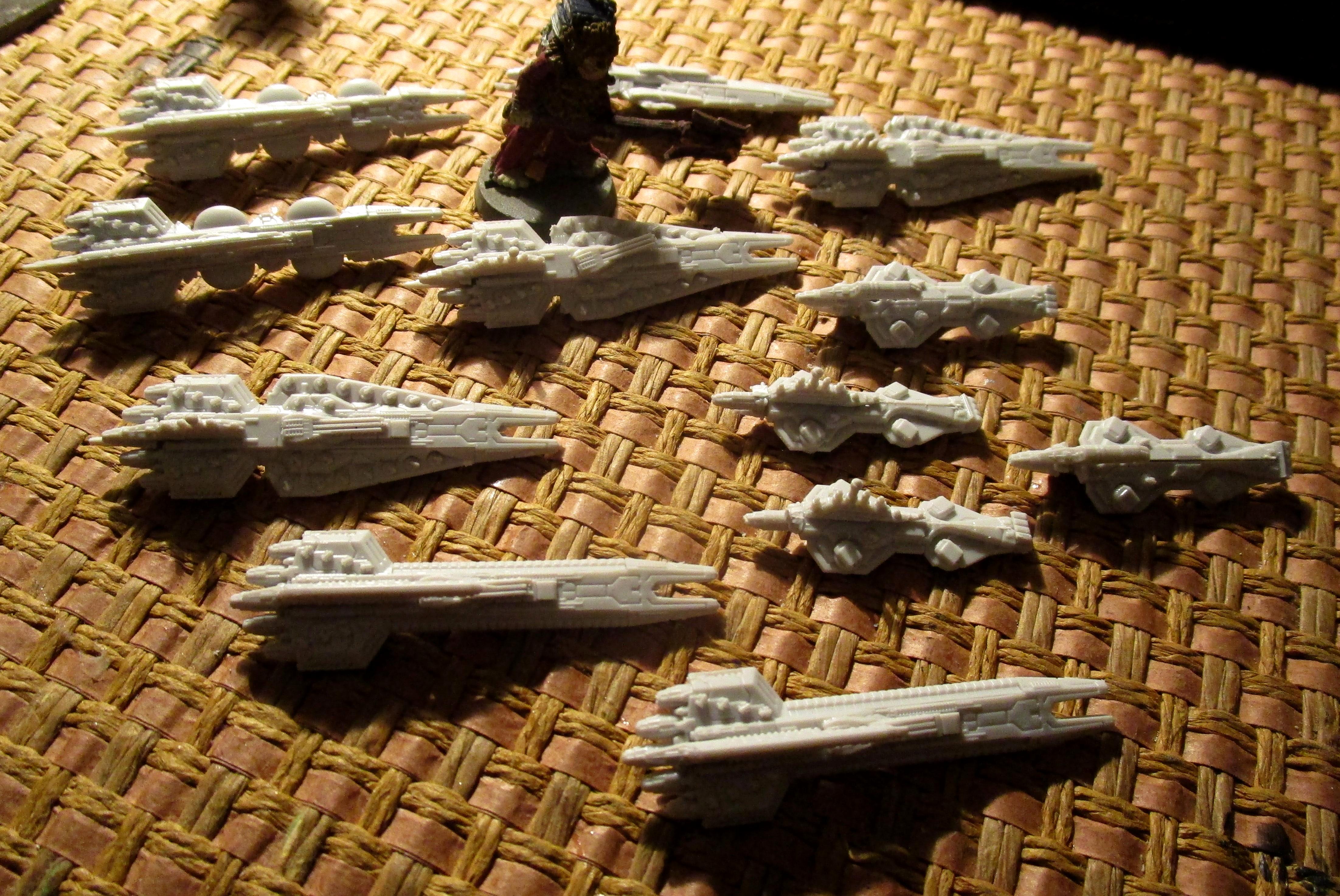 Destroyer, Dropfleet Commander, Hawk Games, Space Ship